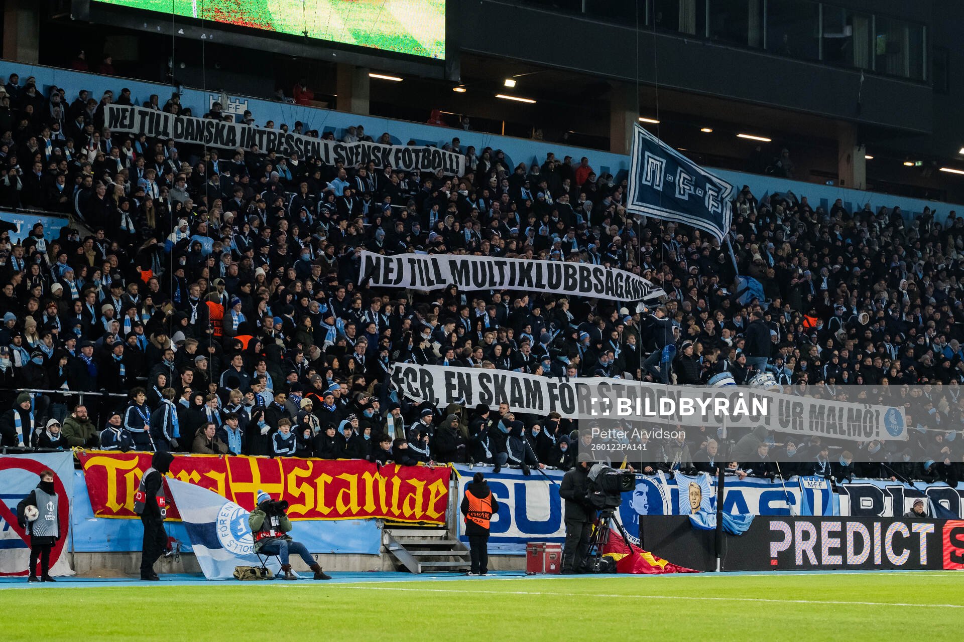 Supporters of Malmö FF
