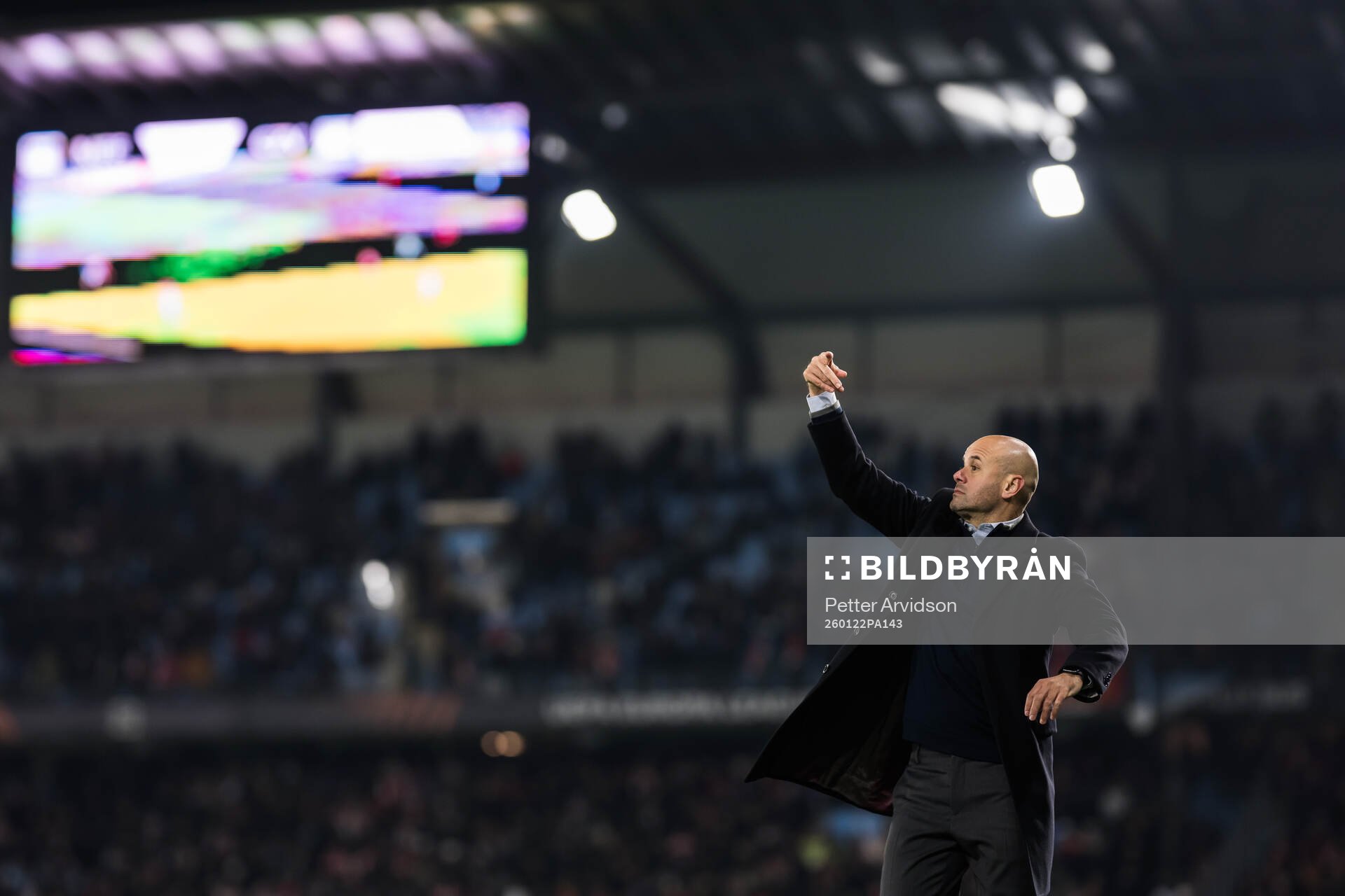 Head coach Miguel Angel Ramirez of Malmö FF