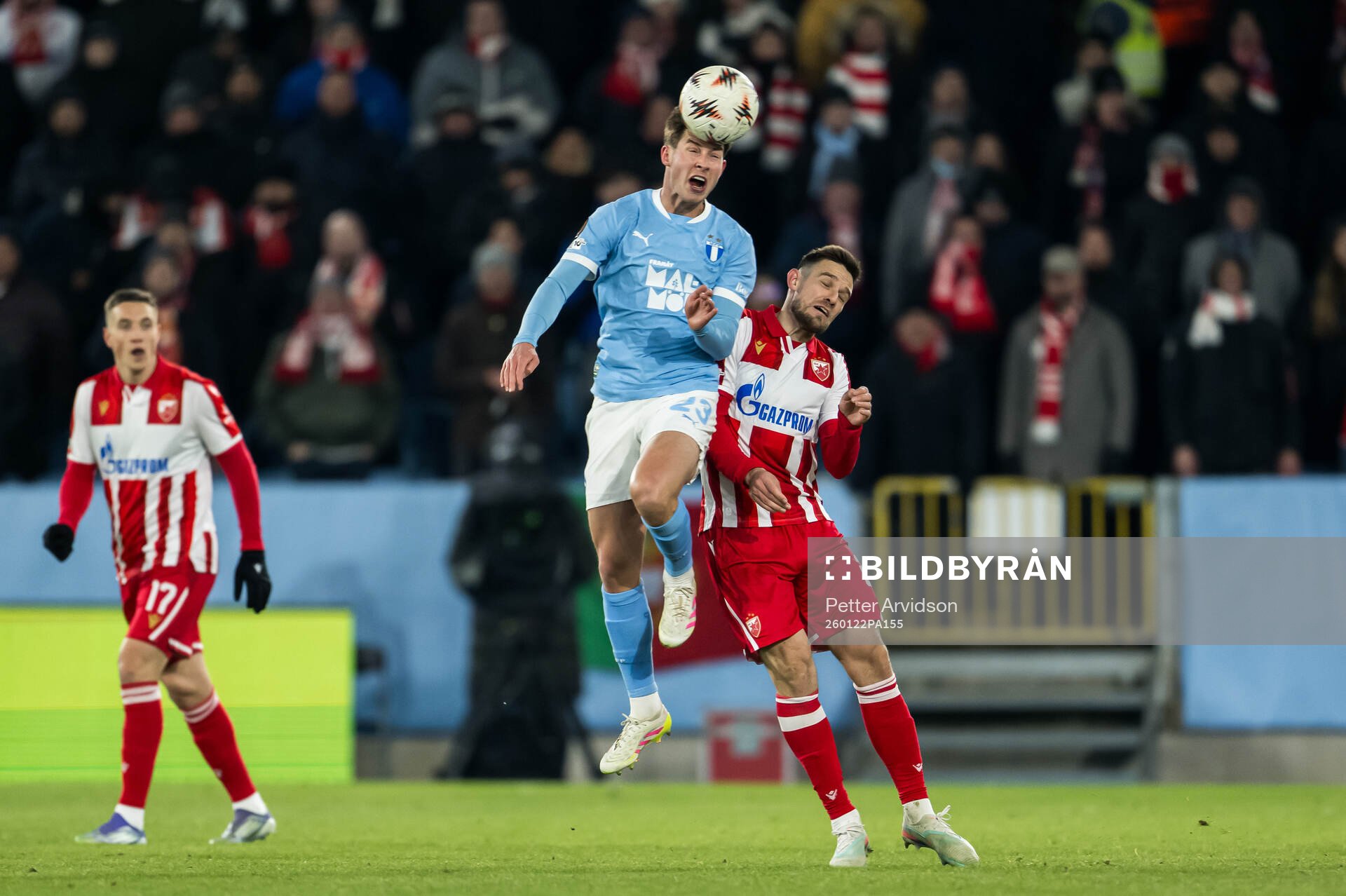 Lasse Berg Johnsen of Malmö FF and Timi Max Elsnik of