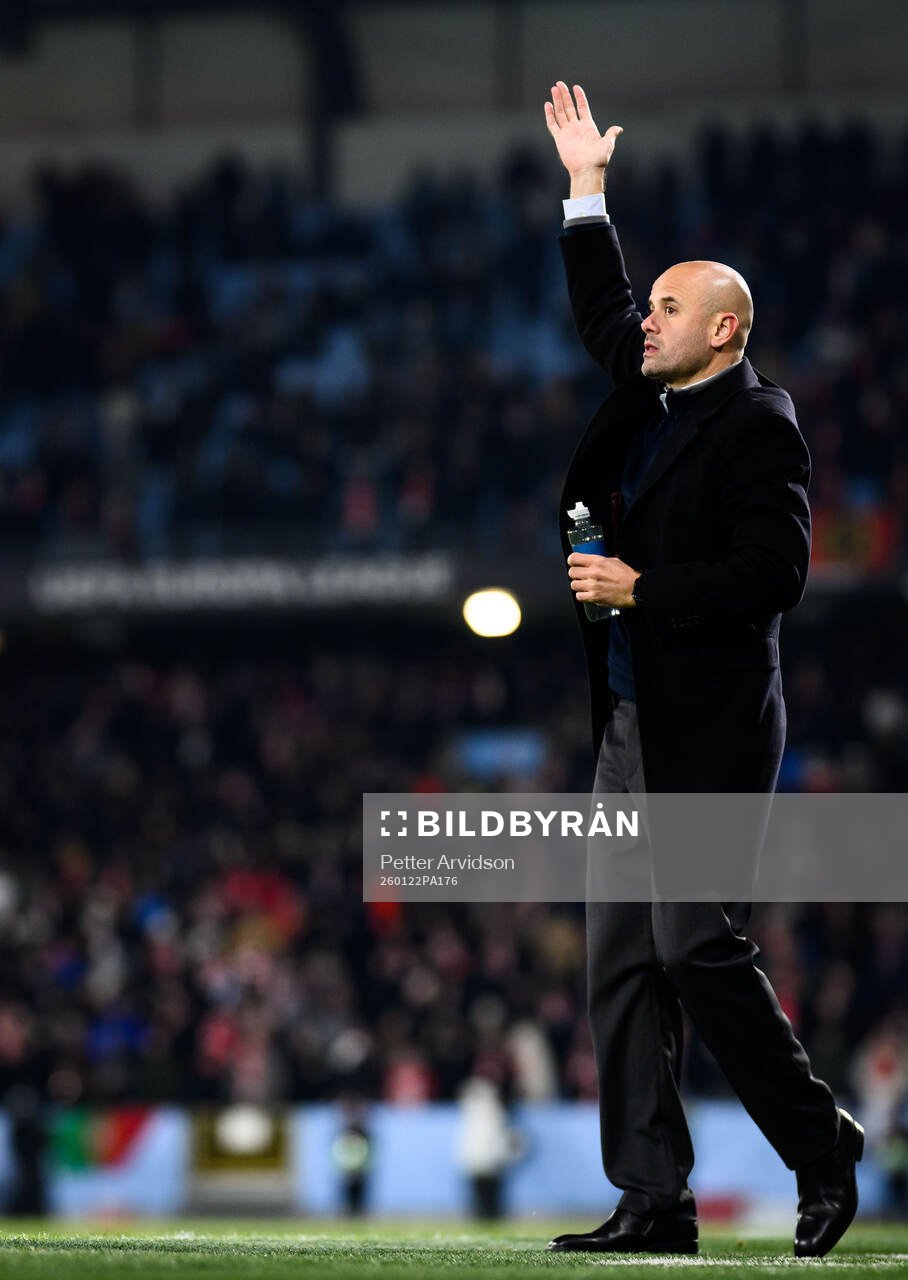 Head coach Miguel Angel Ramirez of Malmö FF