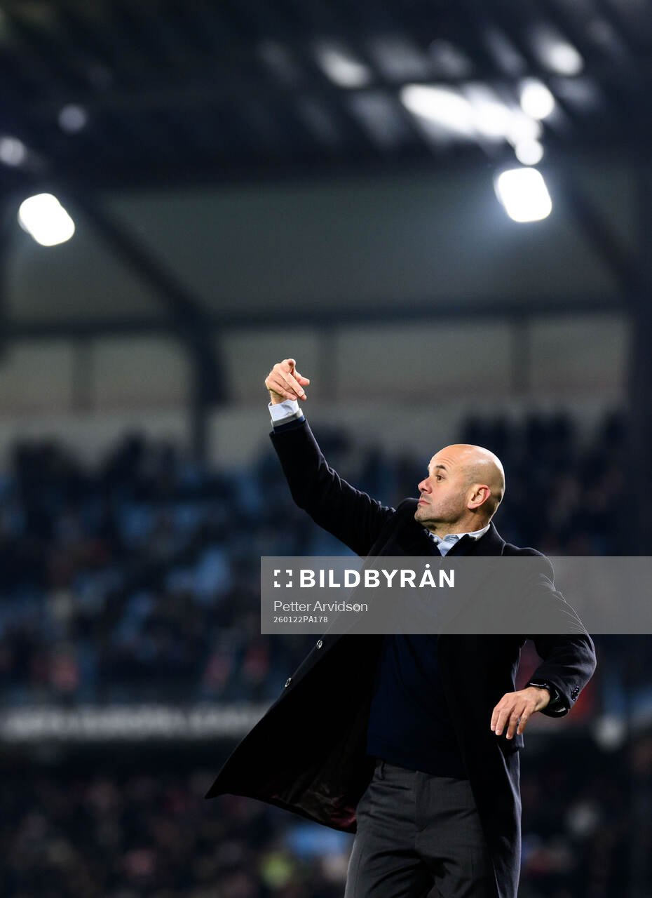 Head coach Miguel Angel Ramirez of Malmö FF