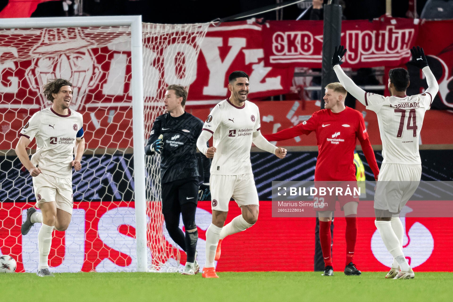 Martin Erlić celebrates