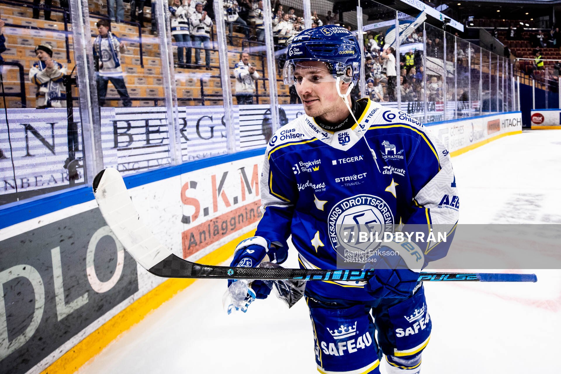 Leksands Marcus Karlberg utsedd till matchens krigare
