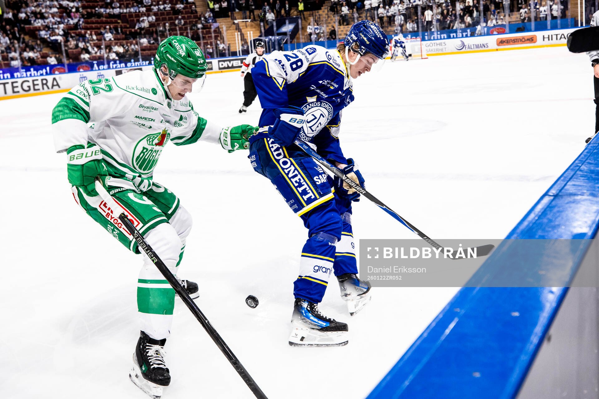 Rögles Felix Nilsson och Leksands Victor Johansson