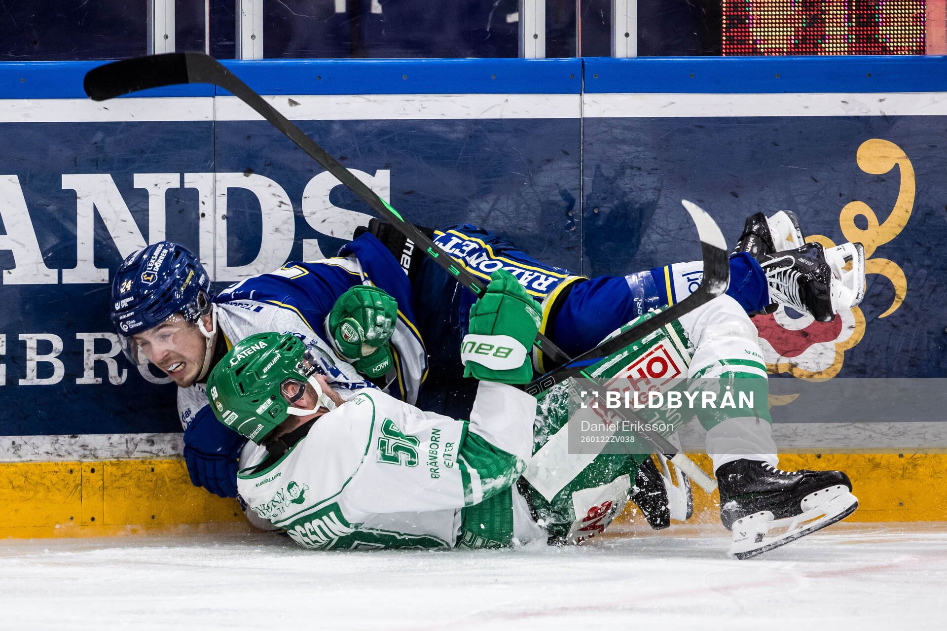 Leksands Arvid Eljas och Rögles Filip Johansson