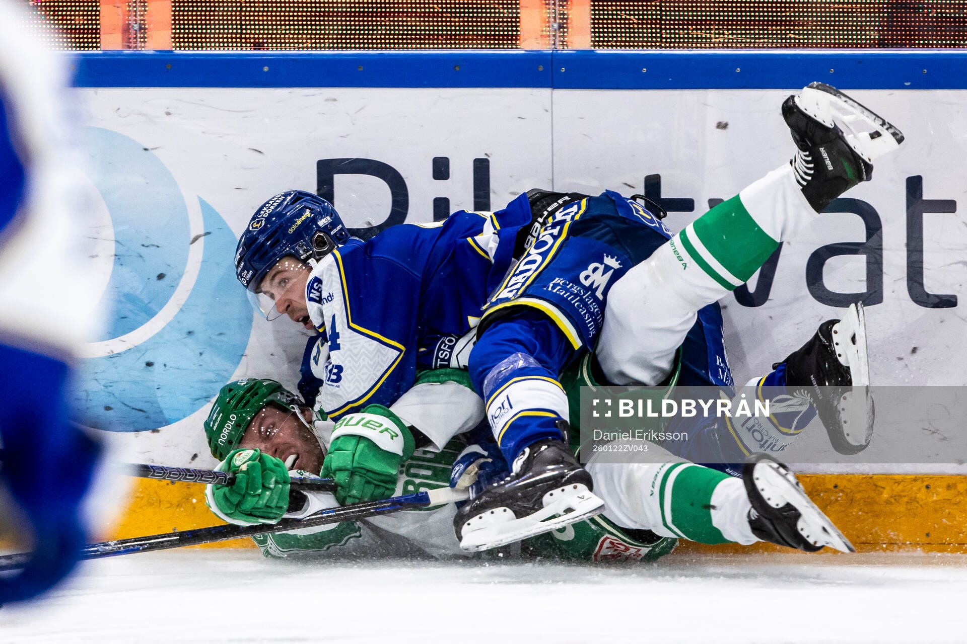 Rögles Filip Johansson och Leksands Arvid Eljas