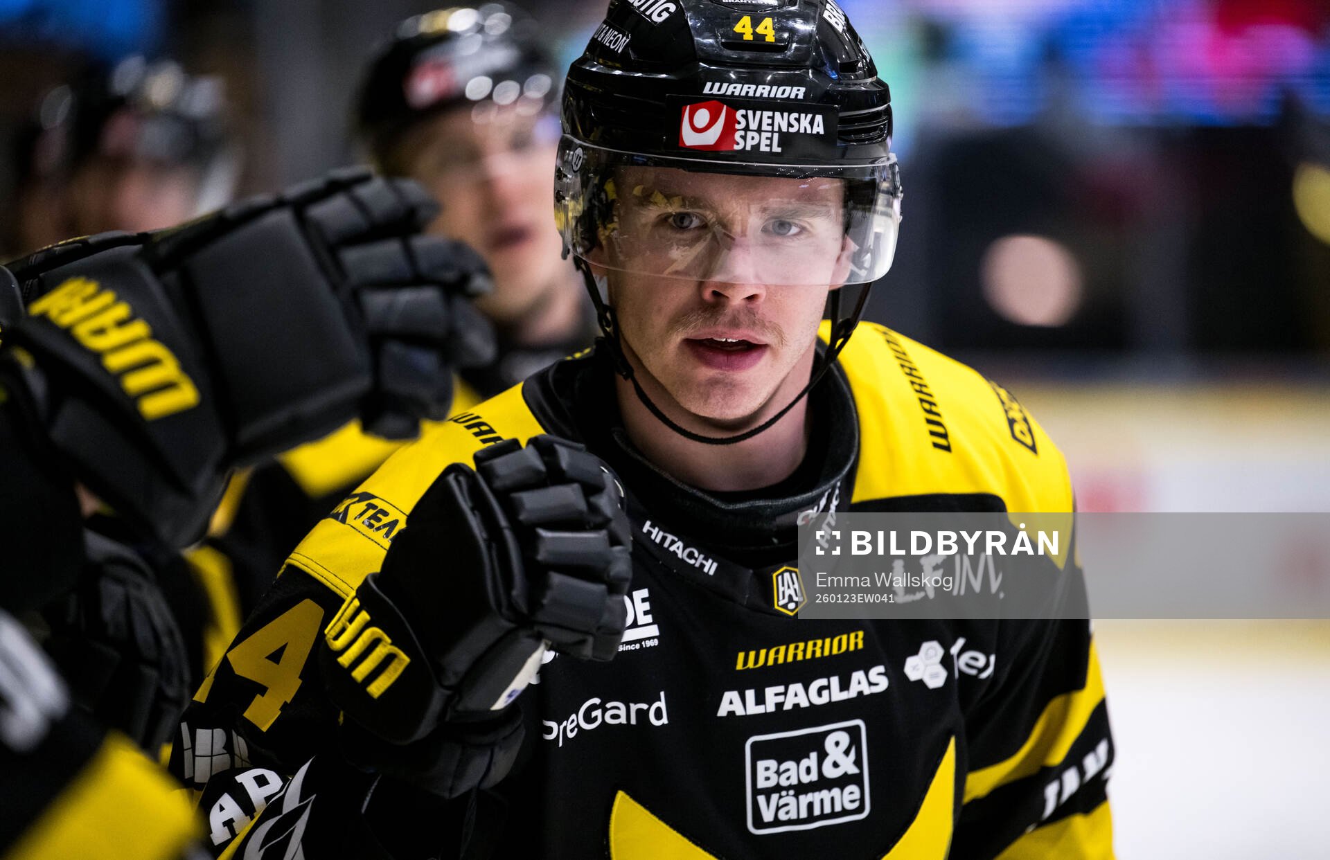 Västerås Oscar Lawner jublar