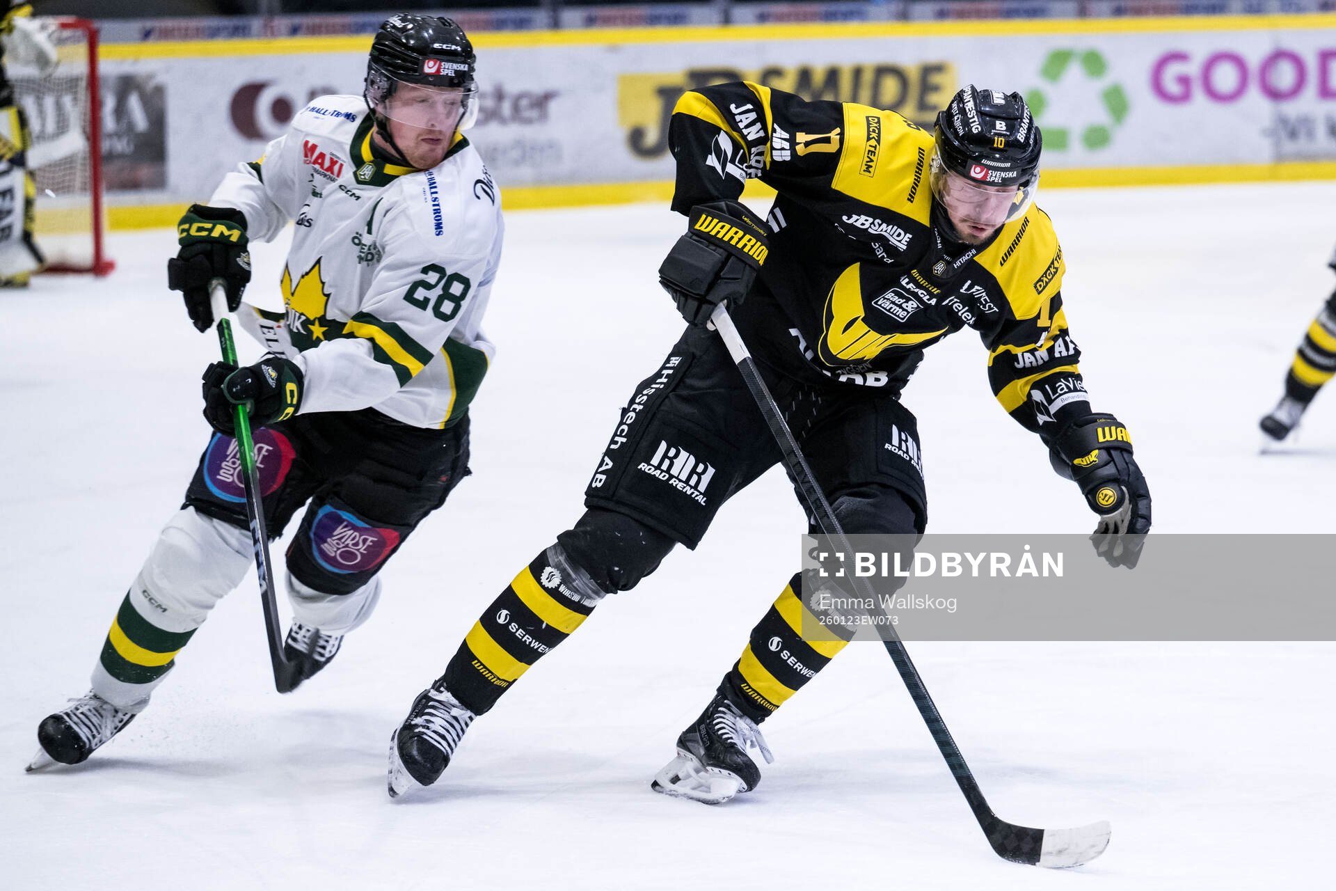 Östersunds Samuel Solem och Västerås Jimmie Jansson