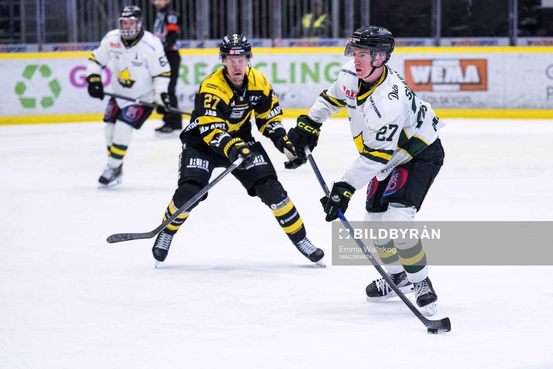 Västerås Carl Jakobsson och Östersunds Leo Sundqvist