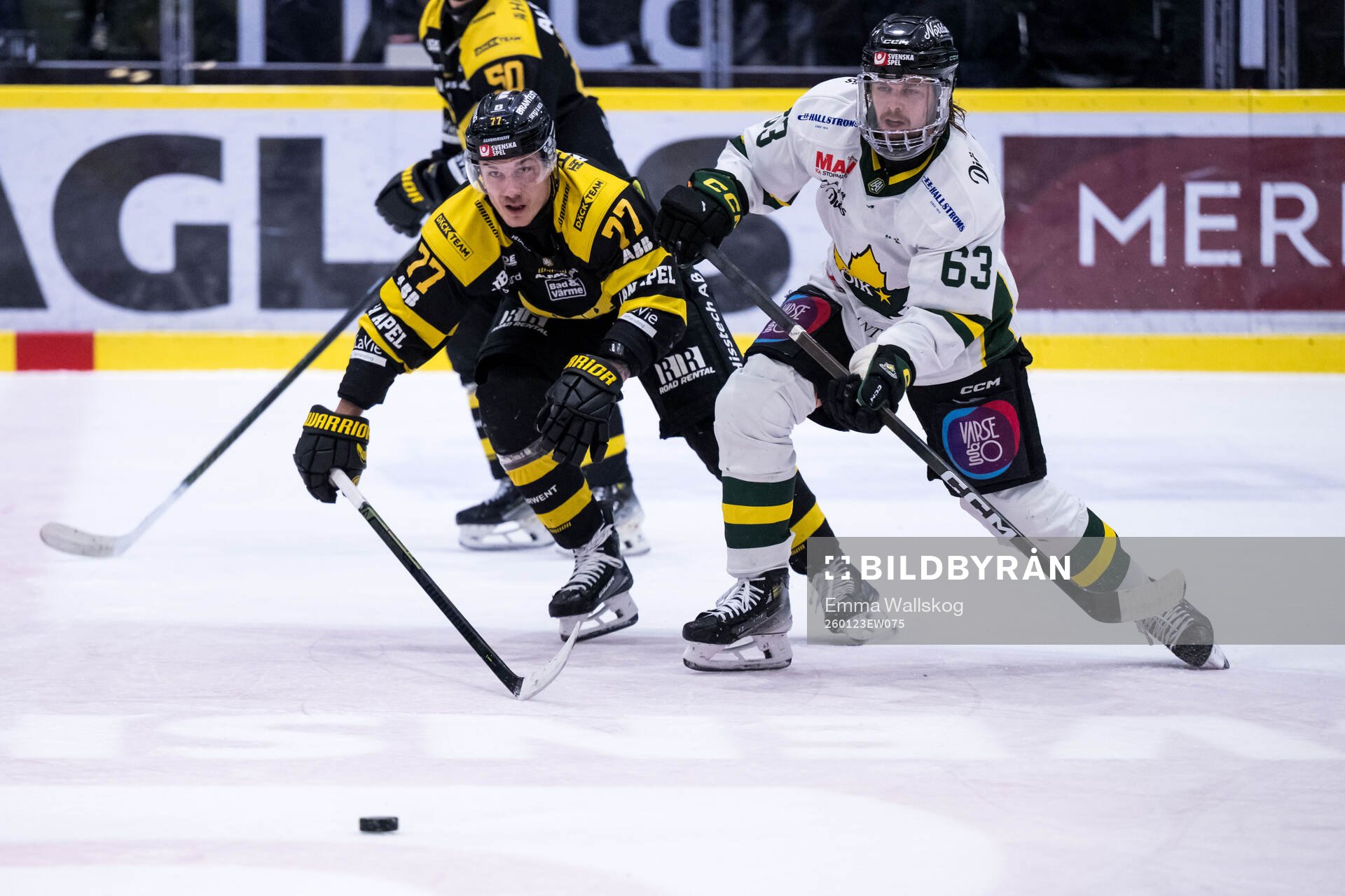 Västerås Oscar Birgersson och Östersunds Daniel Öhrn