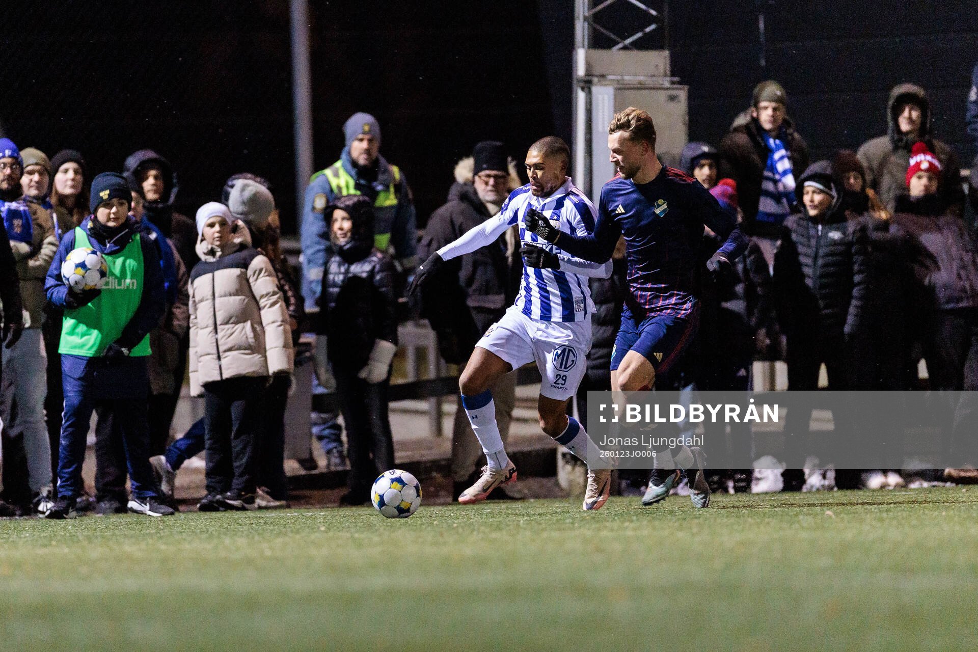 IFK Göteborgs Thomas Santos och Östers IFs Joel