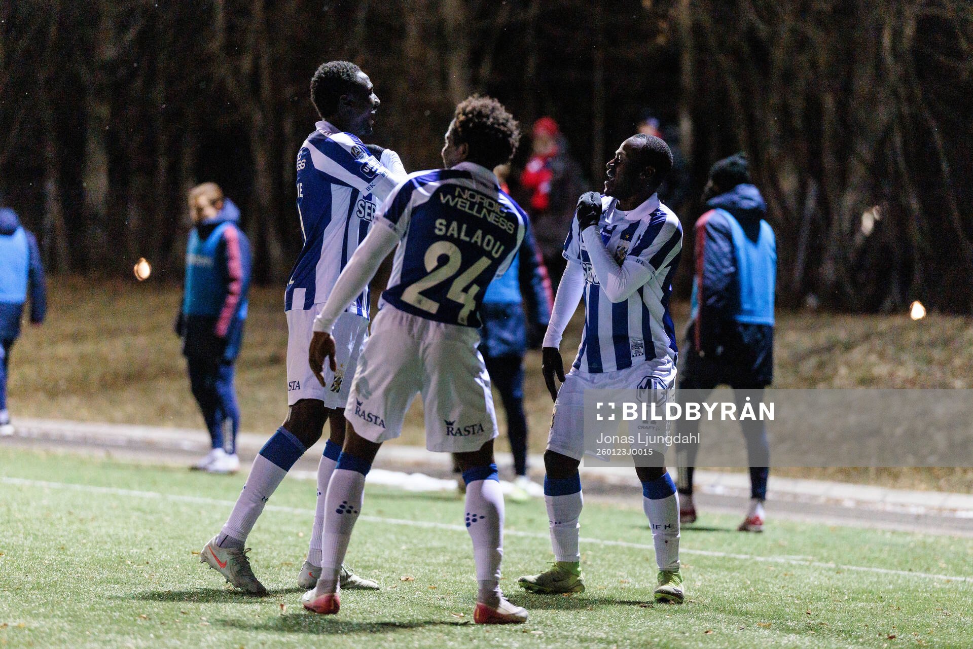 IFK Göteborgs Imam Jagne, Abundance Salaou och Saidou