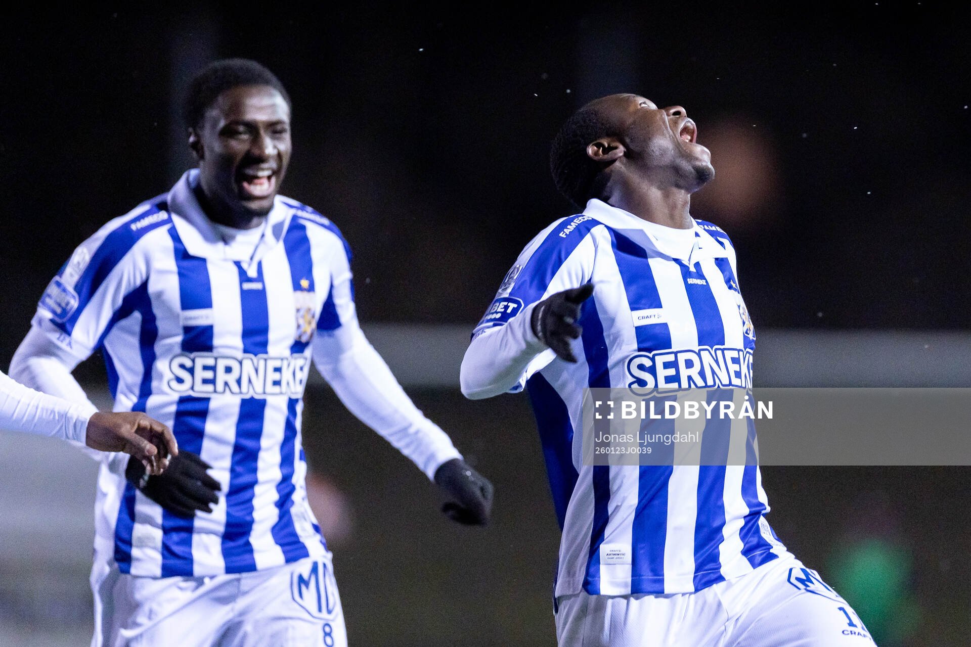 IFK Göteborgs Saidou Alioum Moubarak jublar