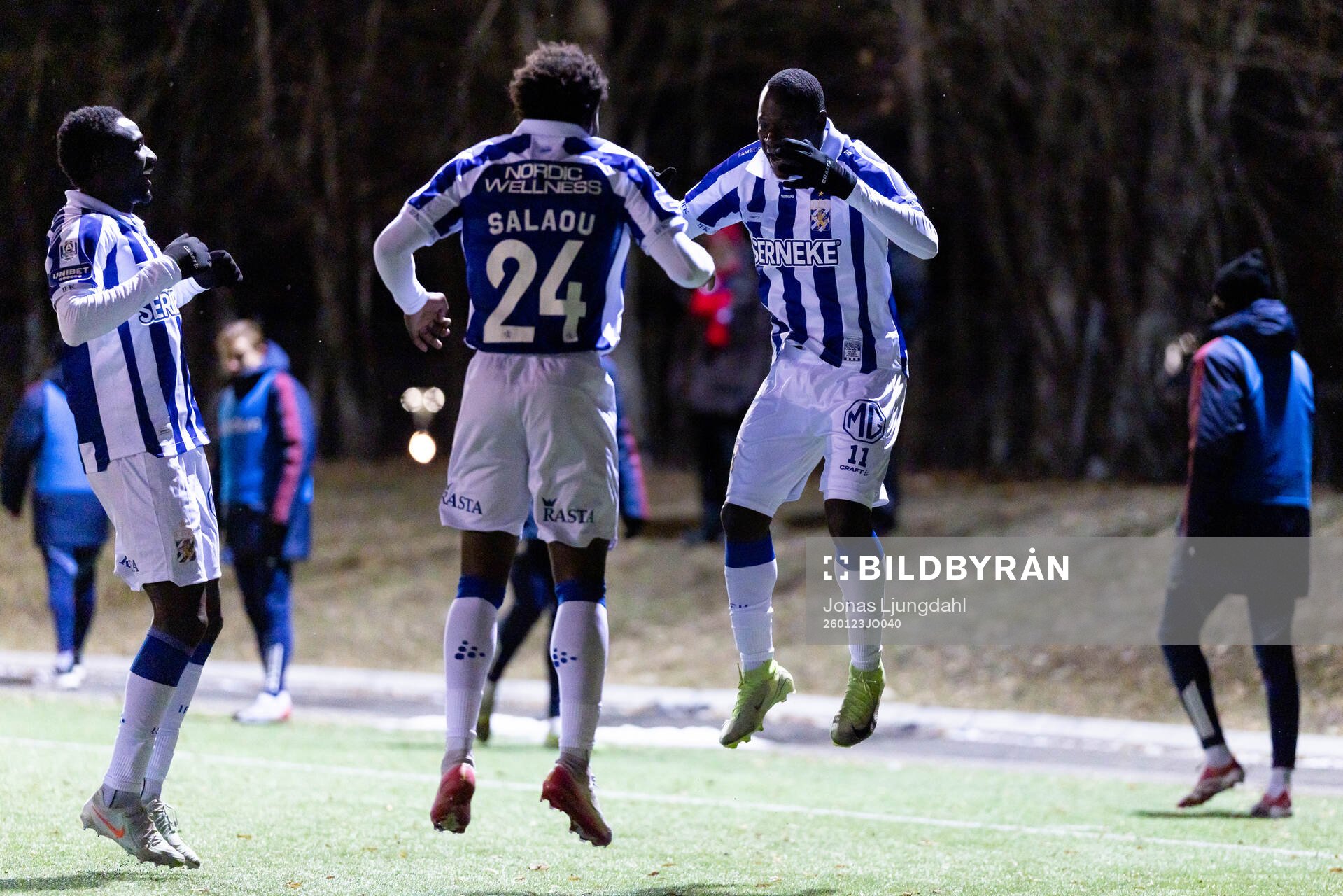 IFK Göteborgs Imam Jagne, Abundance Salaou och Saidou