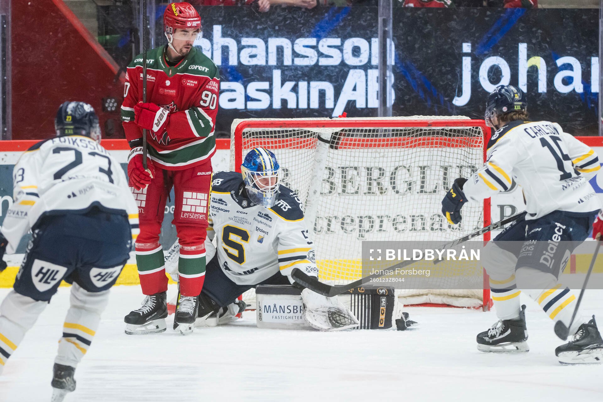 Modos Milton Gästrin gör 1-2 målet