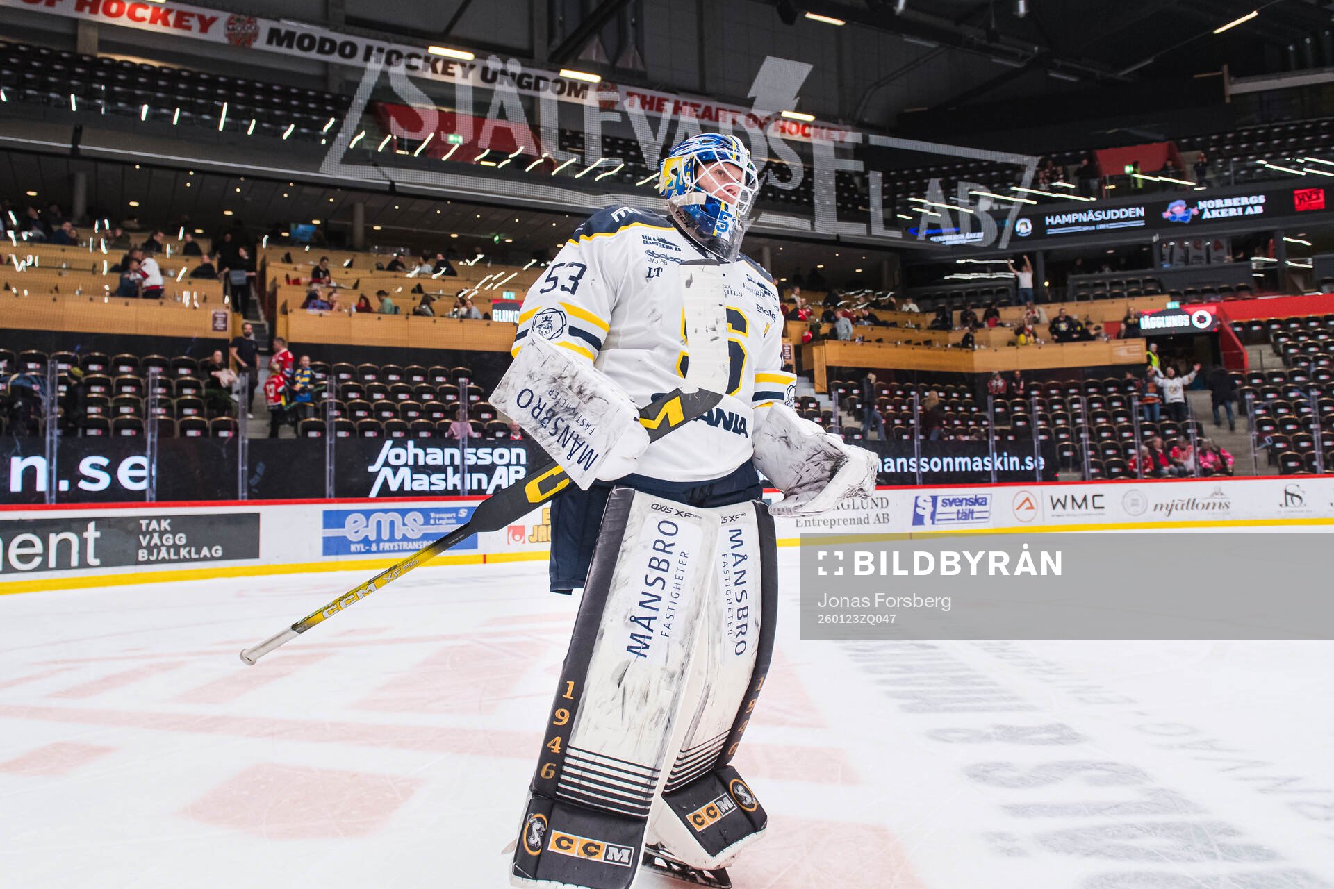 Södertäljes målvakt Niclas Westerholm