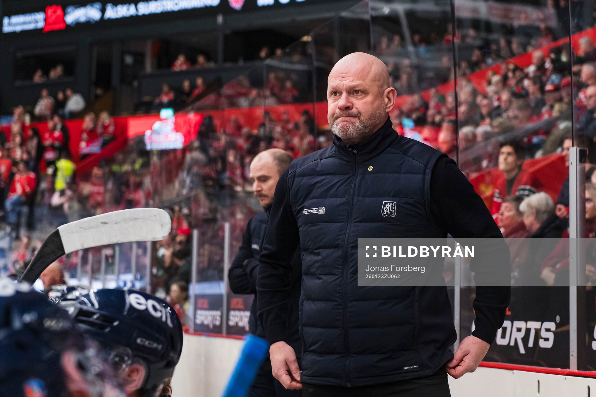 Södertäljes tränare Andreas Johansson