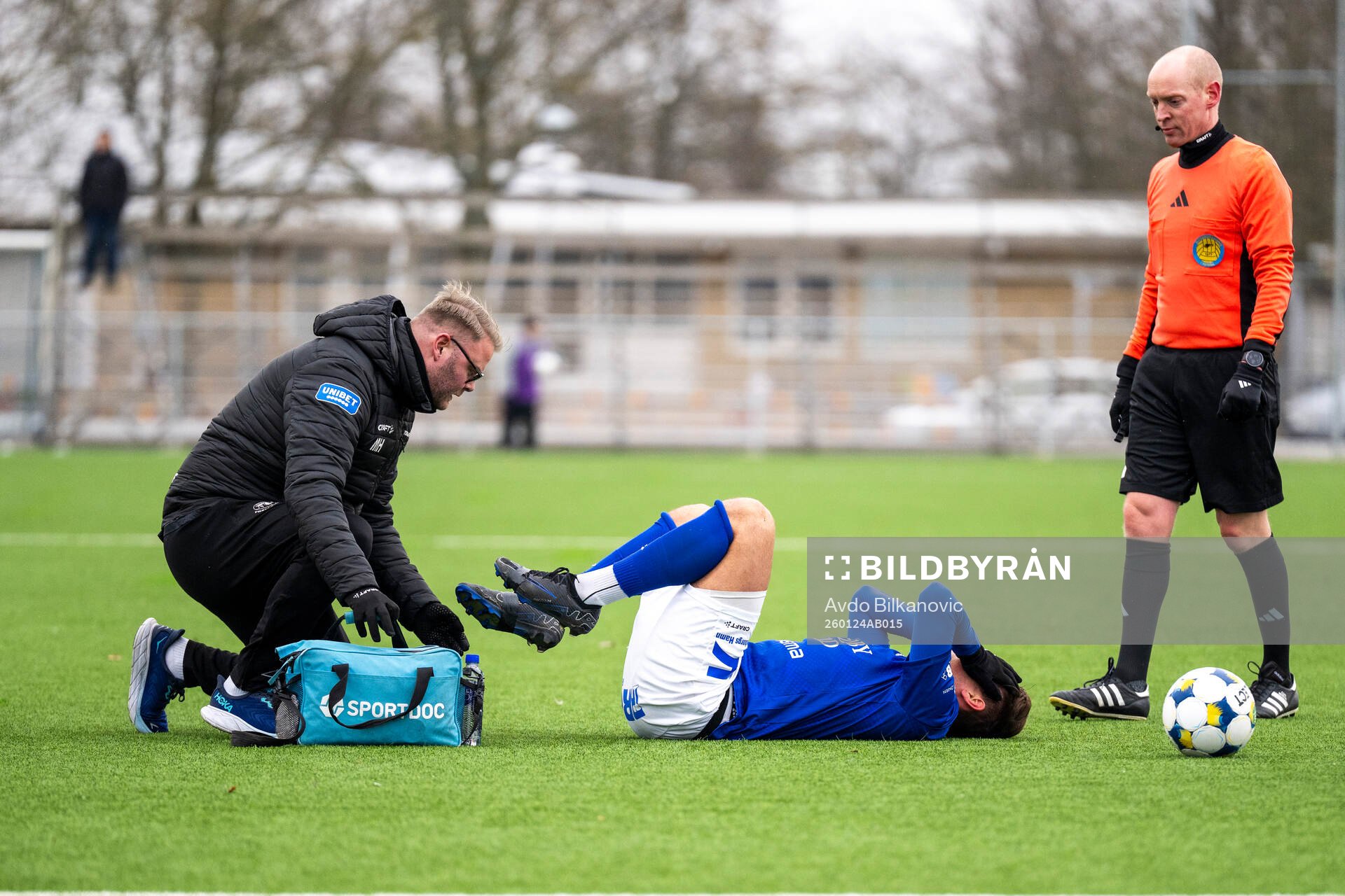 Trelleborgs Sebastian Tipura skadedes