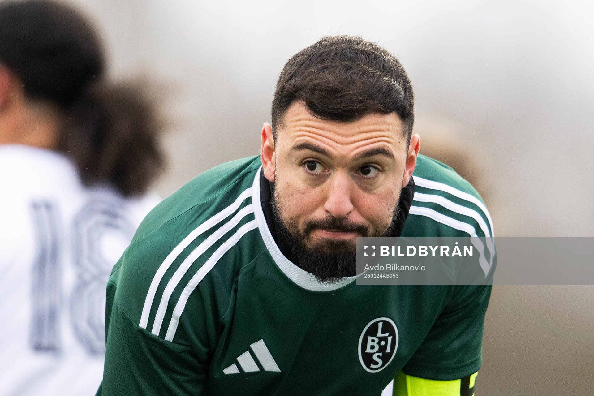 Landskronas målvakt Amr Kaddoura