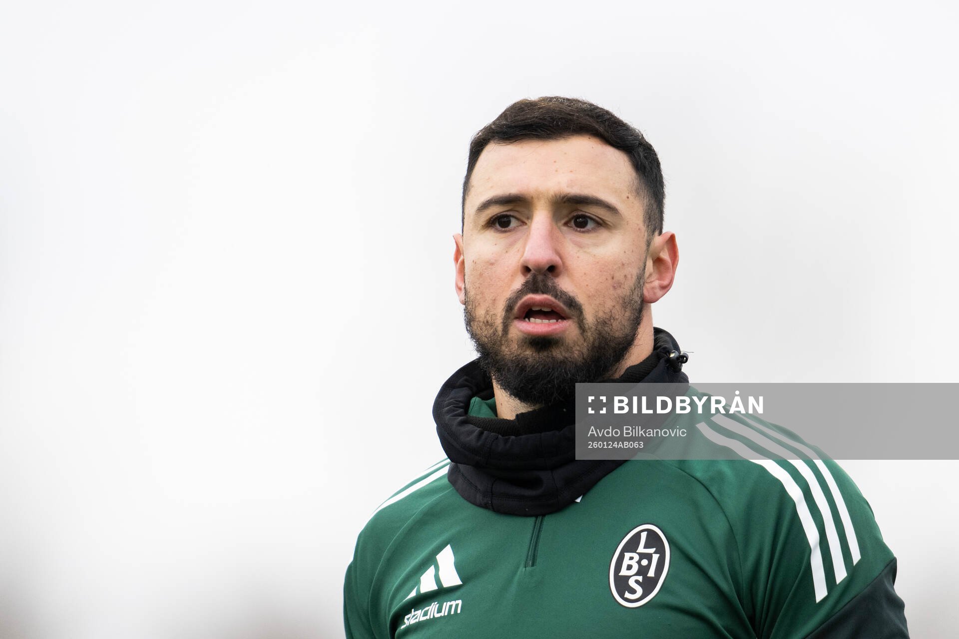 Landskronas målakt Amr Kaddoura