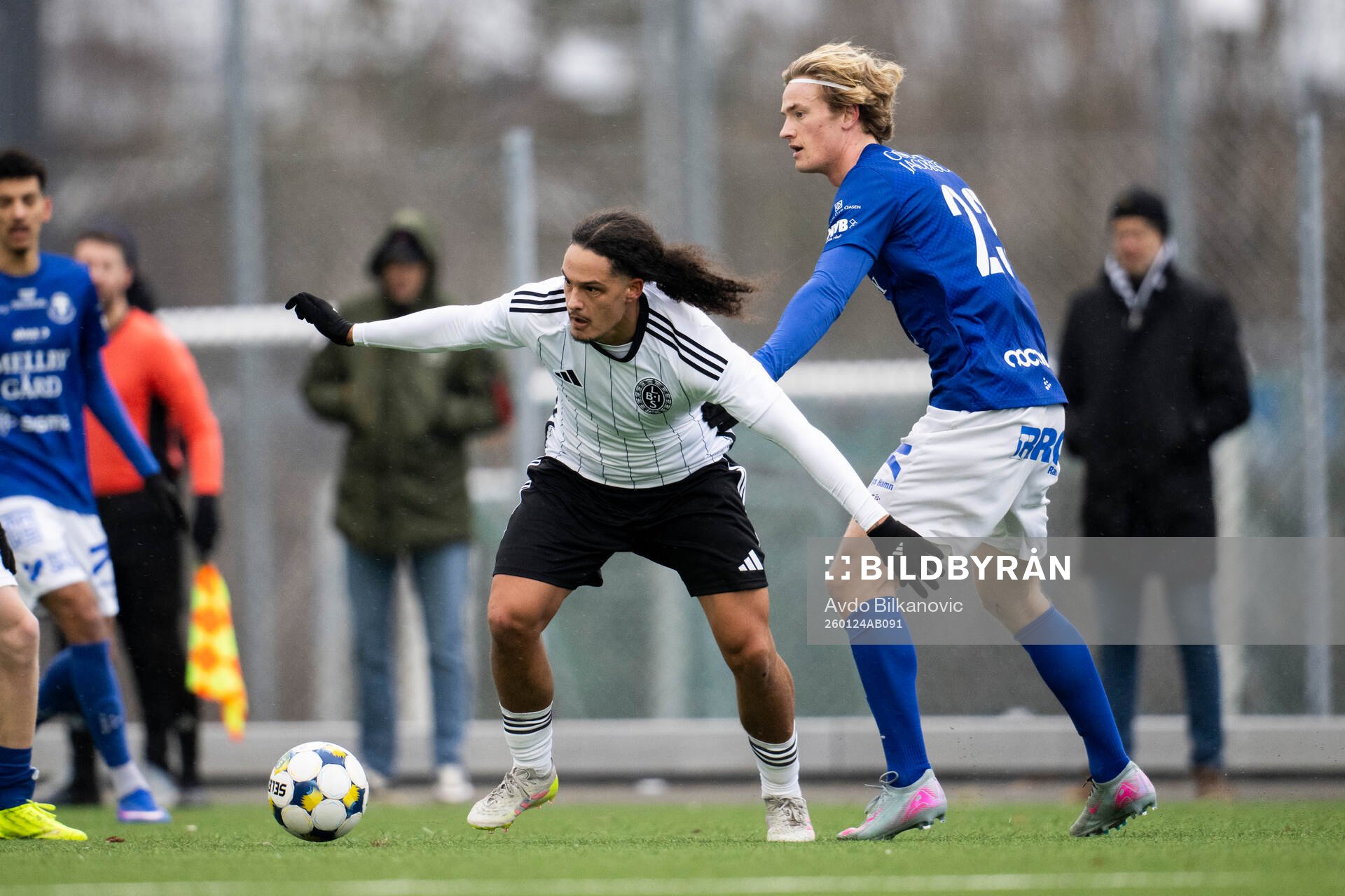 Landskronas André Alvarez Perez och Trelleborgs Vincent