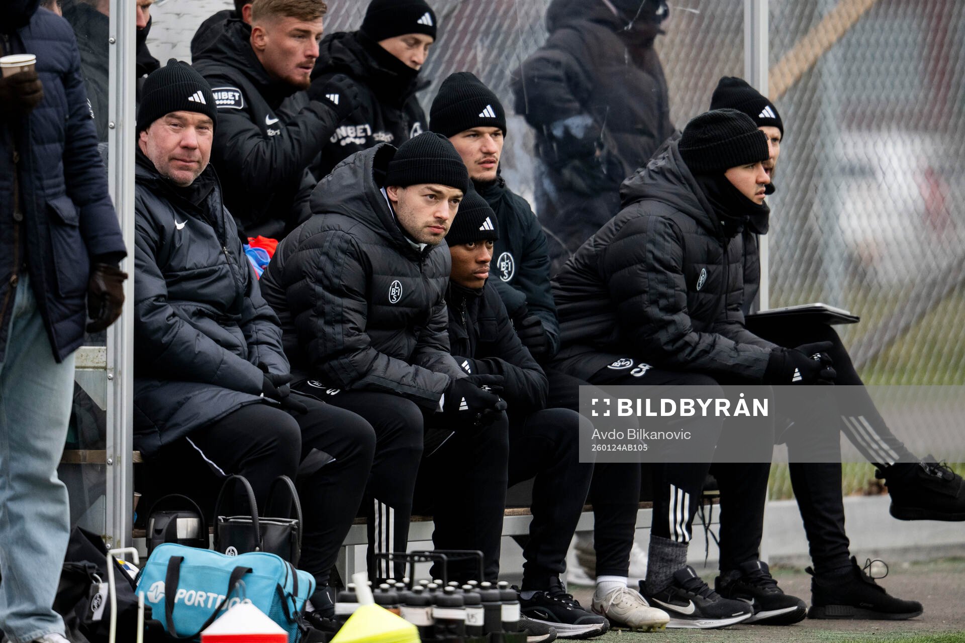 Landskronas teamleader Jonny Carlsson och fysioterapeut