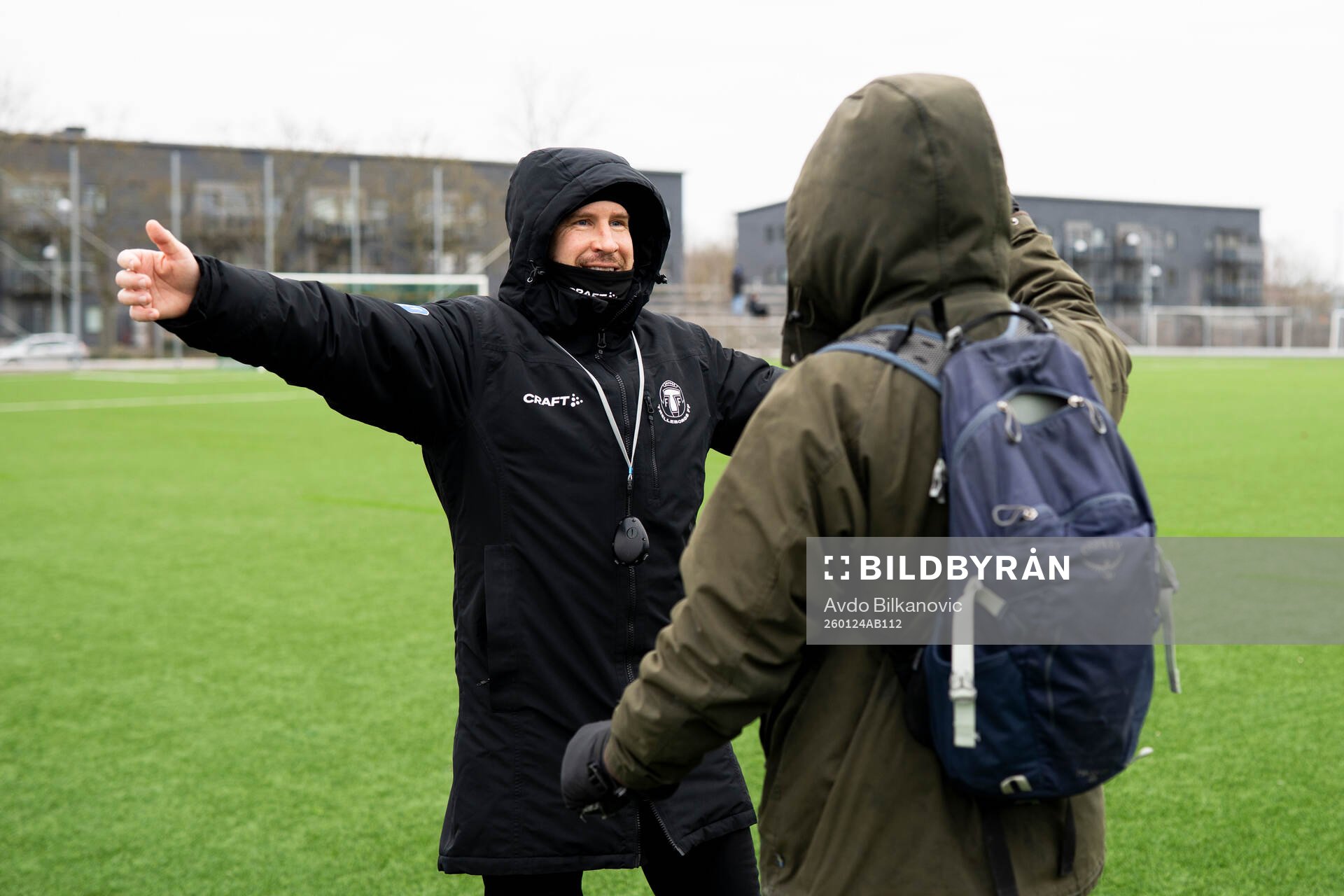 Trelleborgs assisterande tränare Mattias Lindströ och