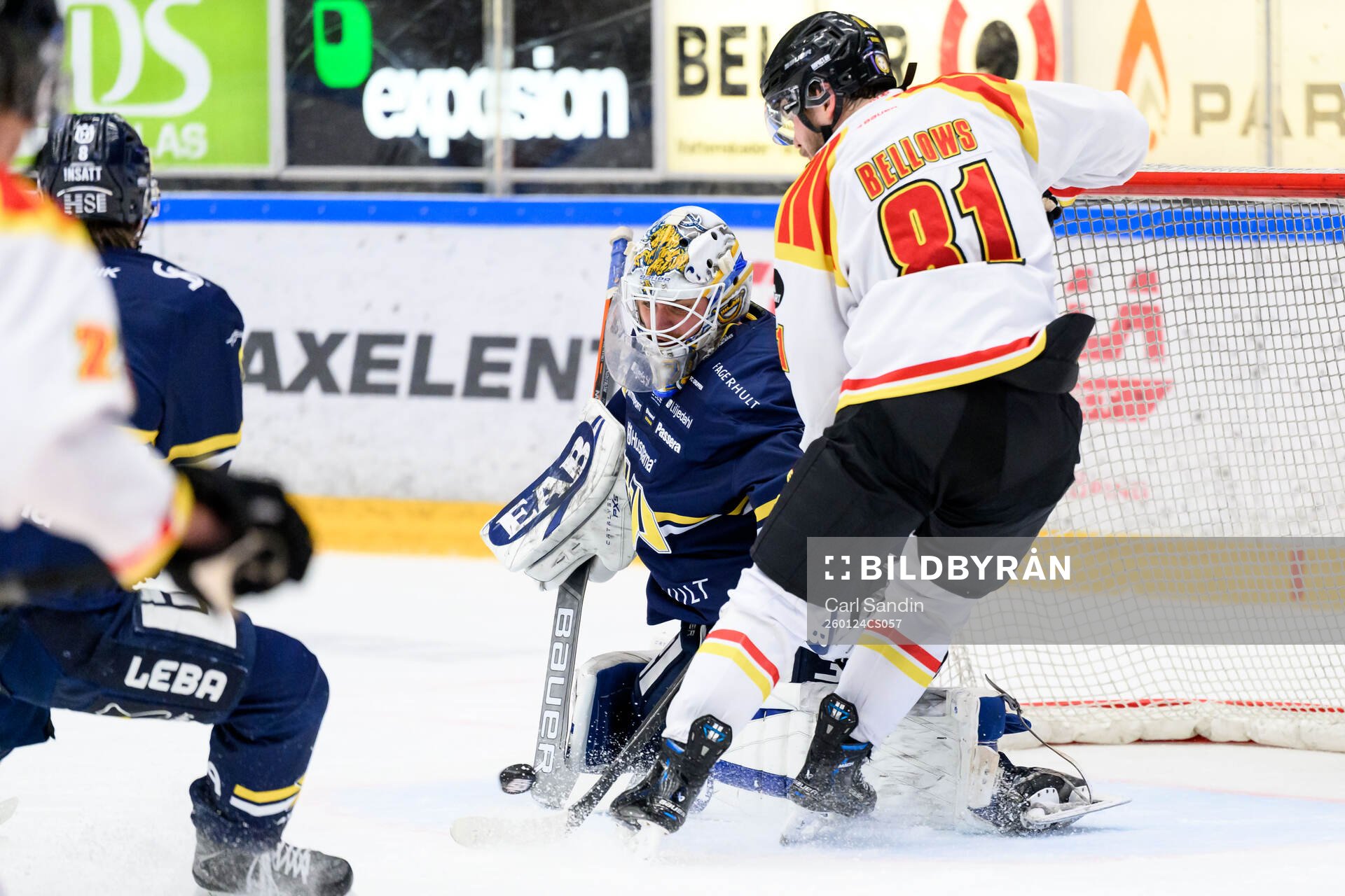 HV71s målvakt Felix Sandström