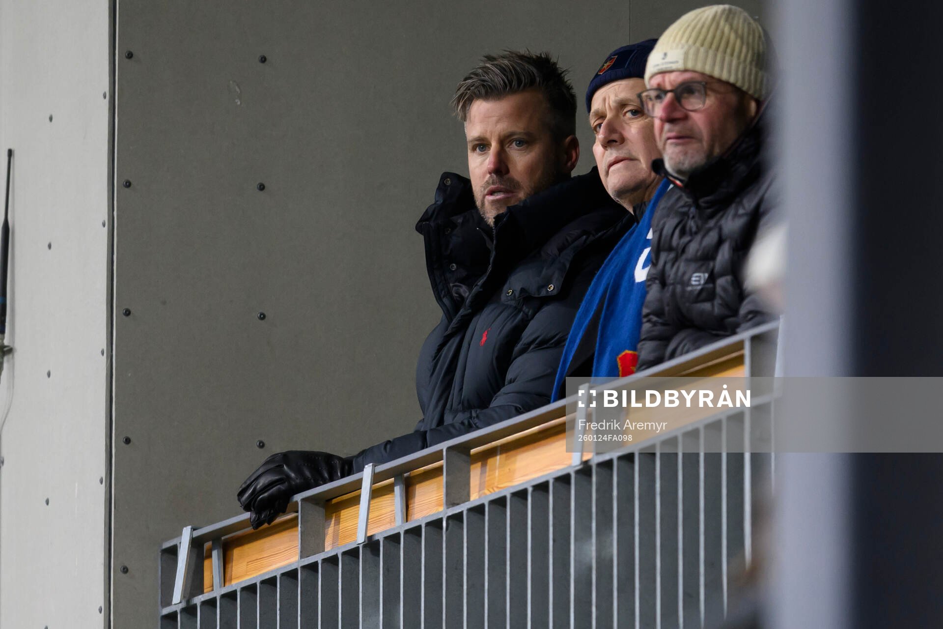 Örgrytes sportchef Pontus Farnerud och ordförande Terje