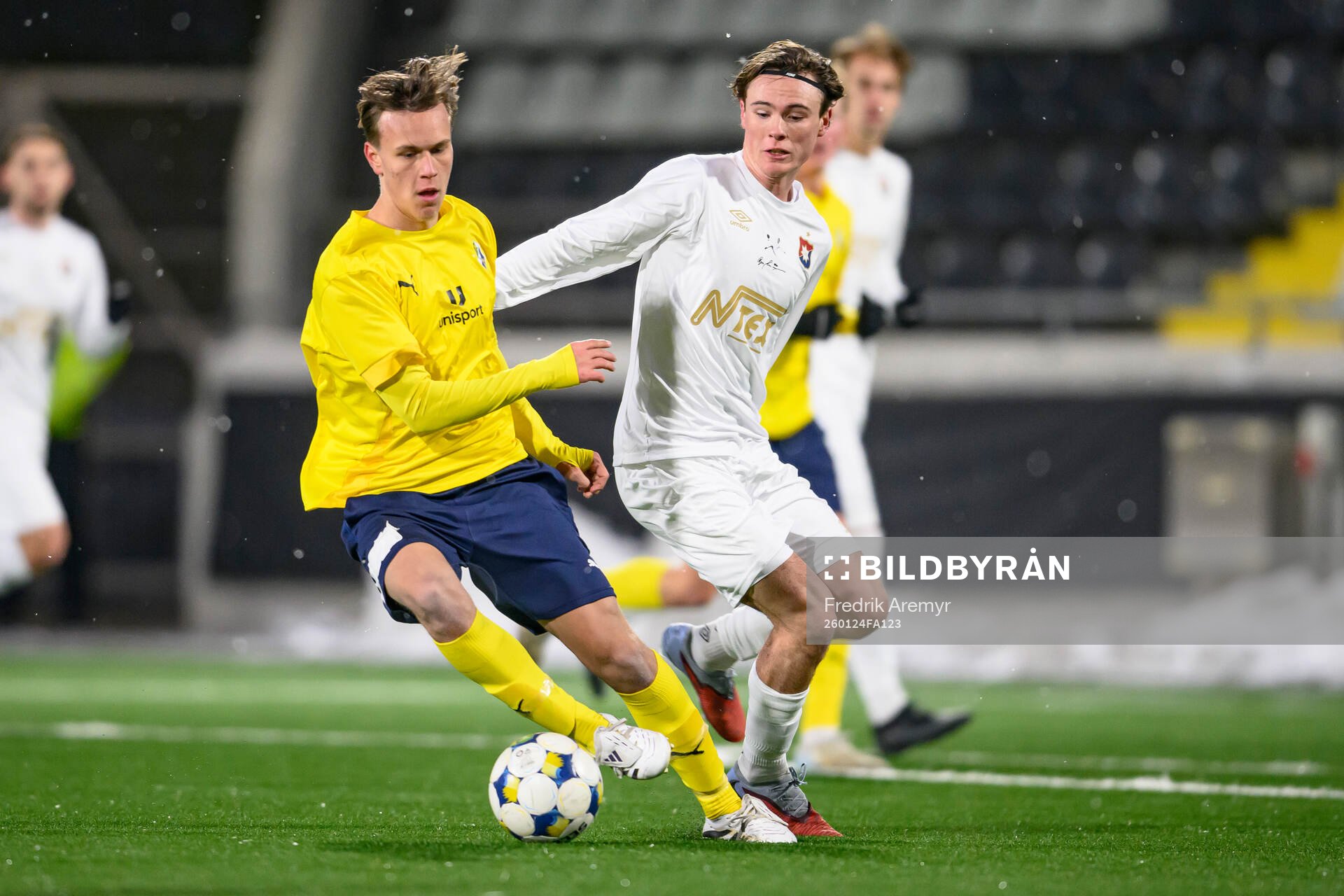 Ljungskiles Freddie Lantz och Örgrytes Xander Ekberg