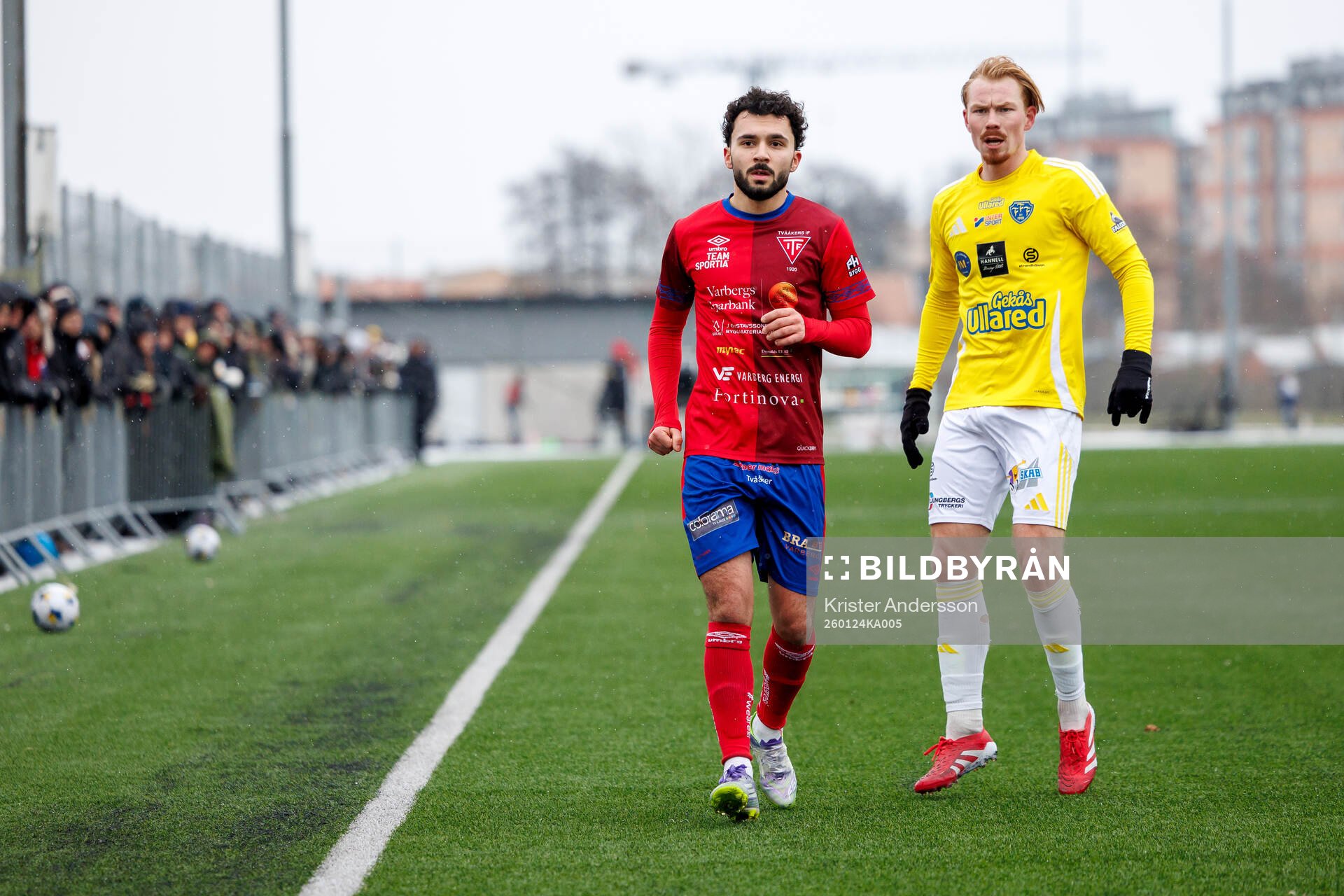 Tvååkers Mohanad Saeed och Falkenbergs Linus Borgström