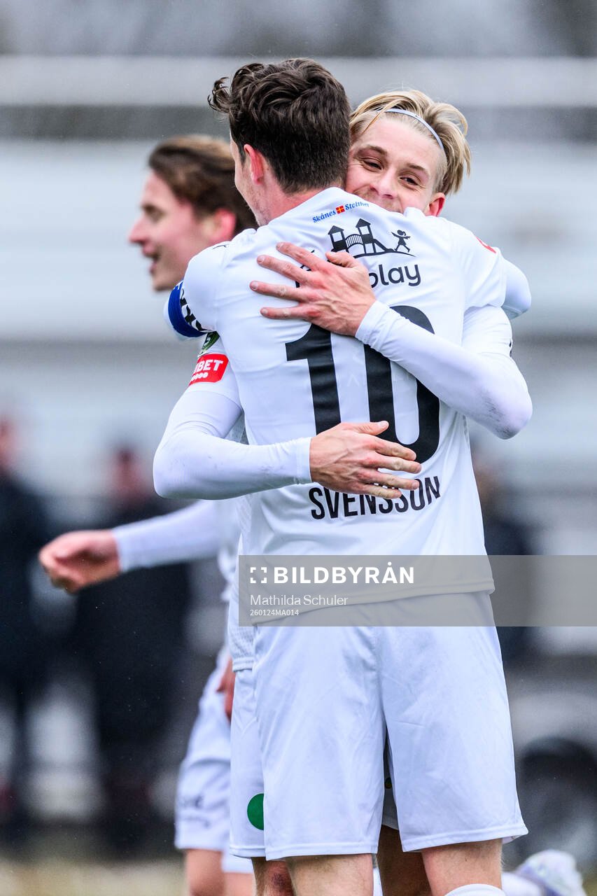 Helsingborgs Leo Hedenberg jublar