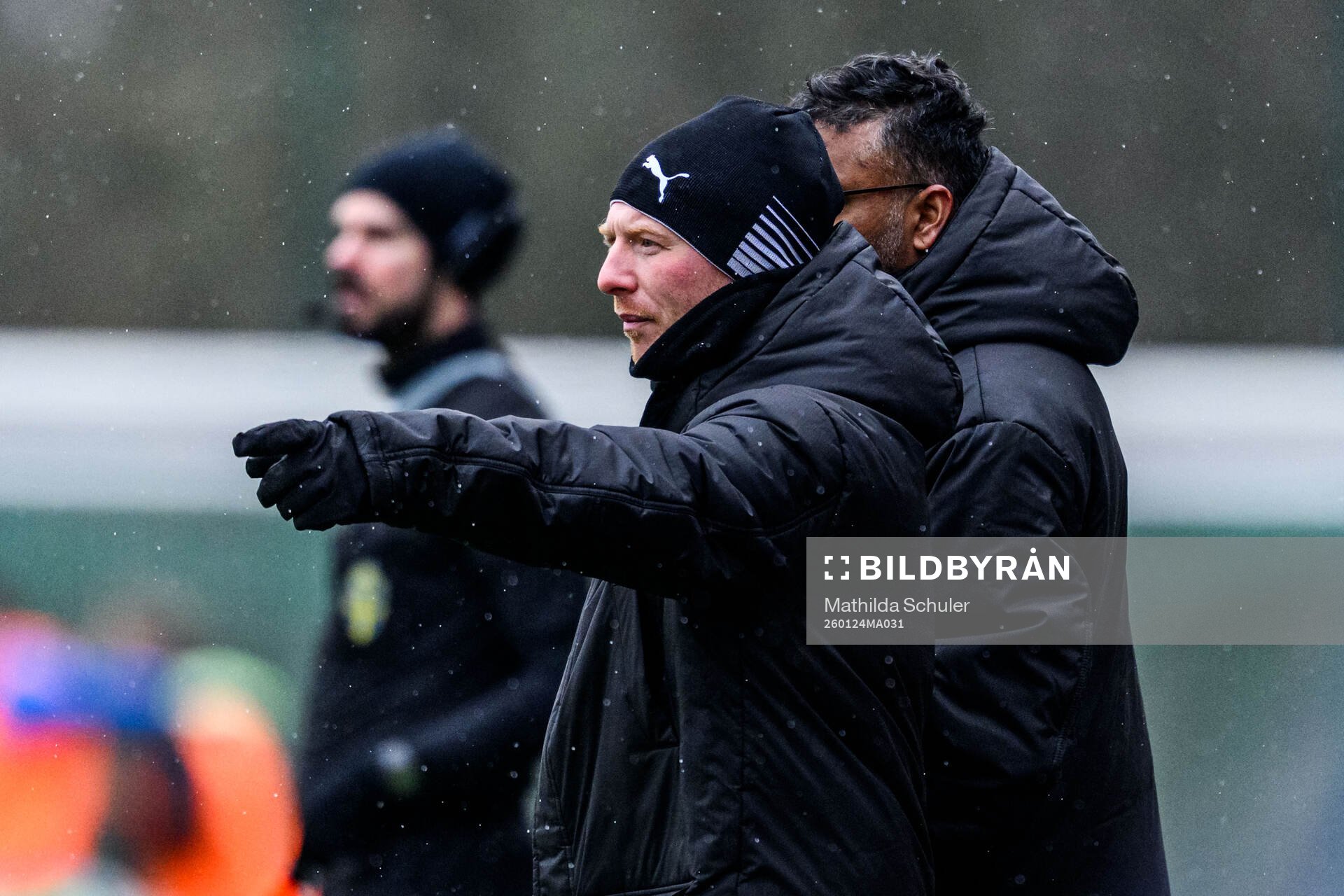 Helsingborgs manager Stevie Grieve