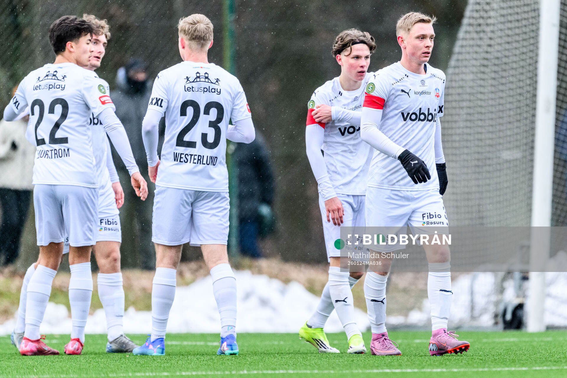 Helsingborgs Jonathan Hasselqvist och Lucas Landgren Persson