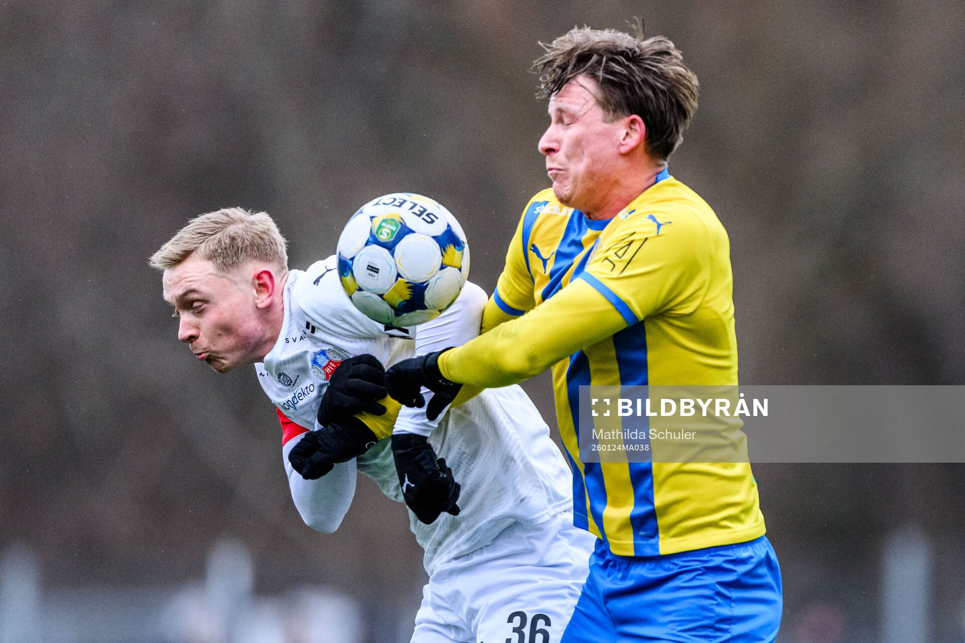 Helsingborgs Jonathan Hasselqvist och Eskilsminnes Fabian