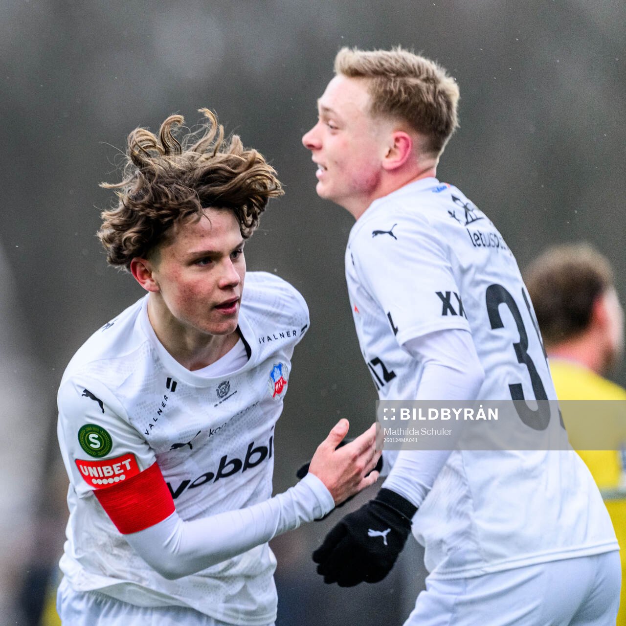 Helsingborgs Lucas Landgren Persson och Jonathan