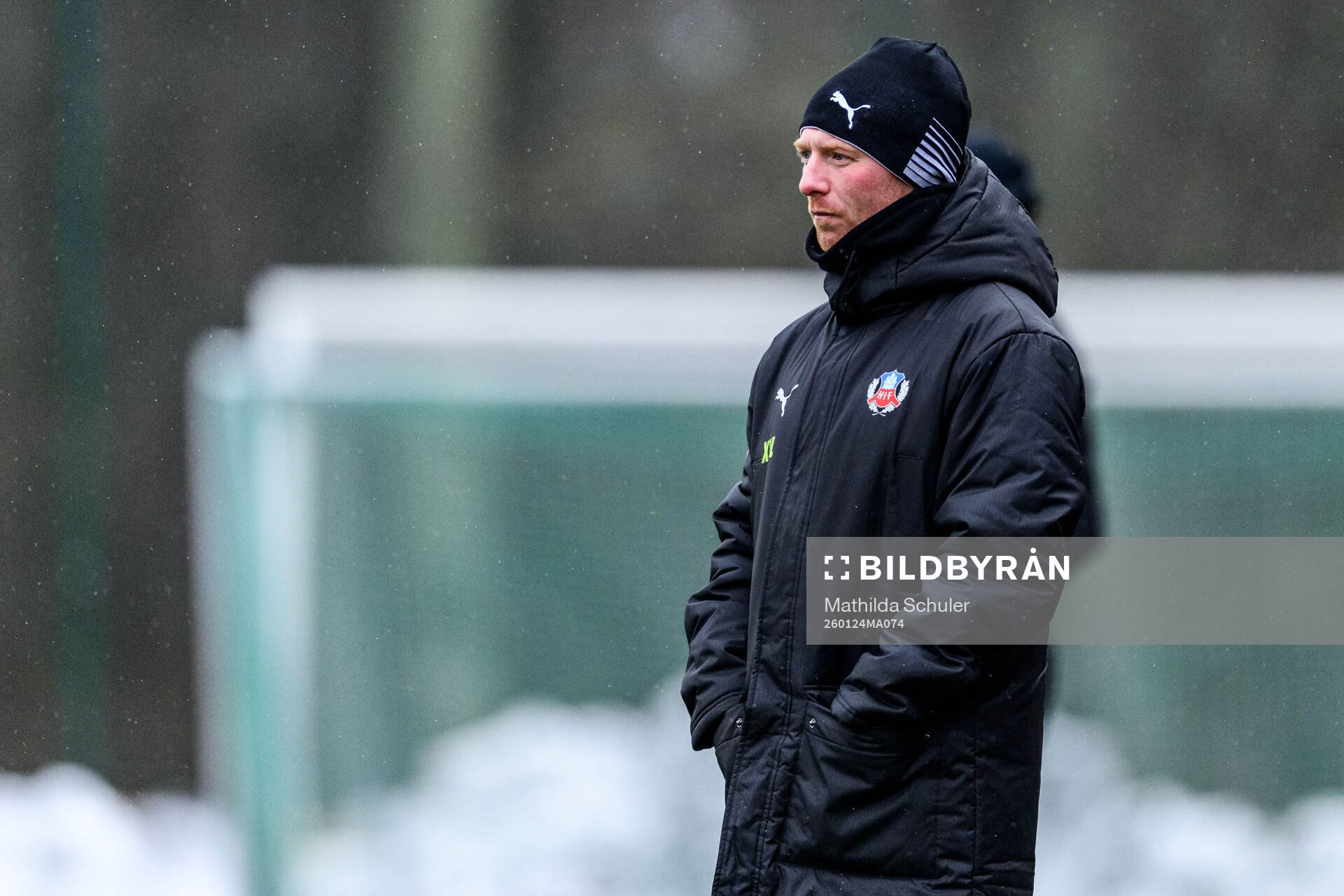 Helsingborgs manager Stevie Grieve