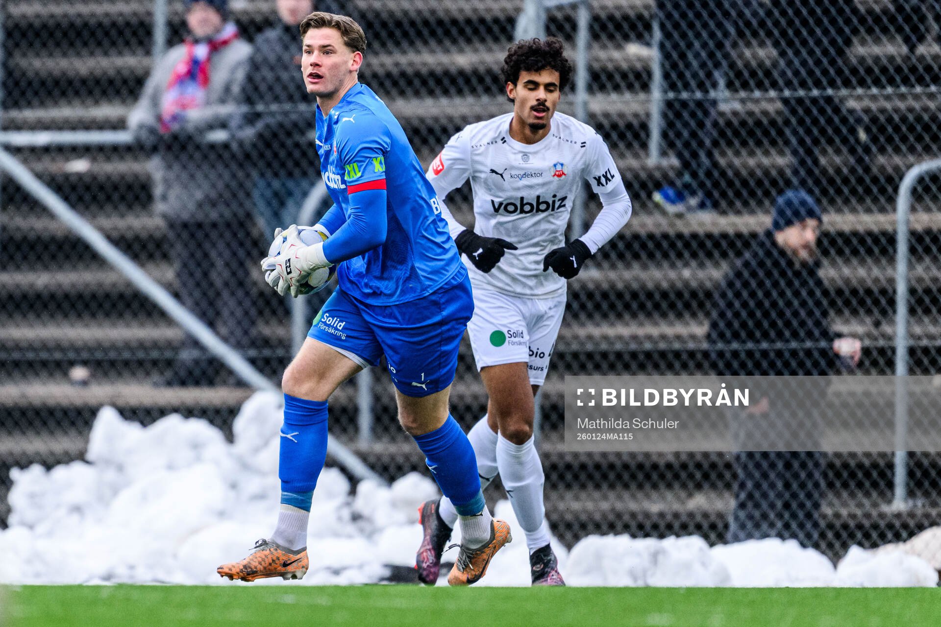 Helsingborgs målvakt Johan Brattberg