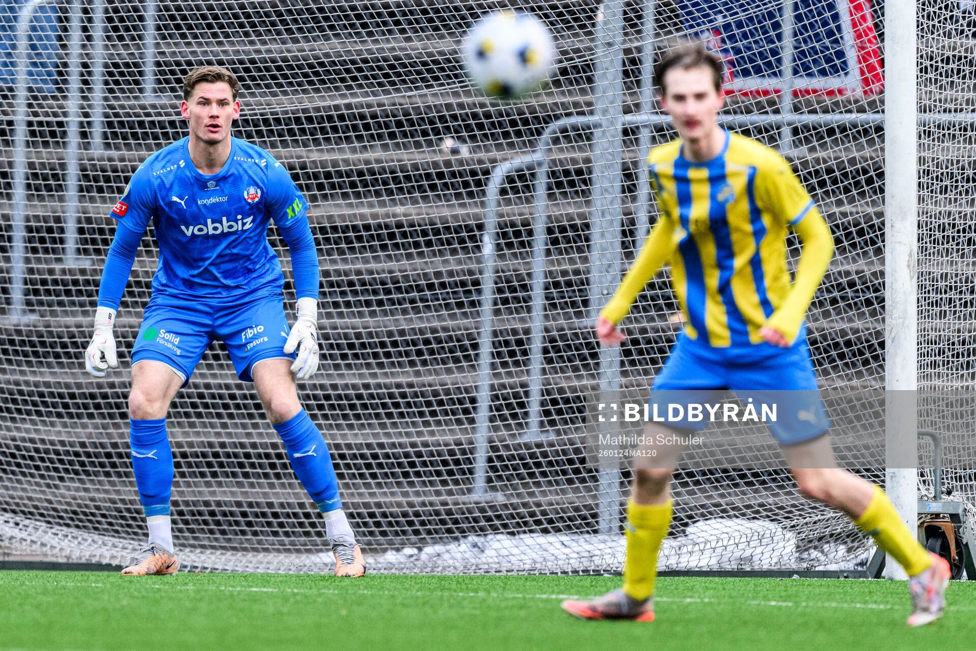 Helsingborgs målvakt Johan Brattberg
