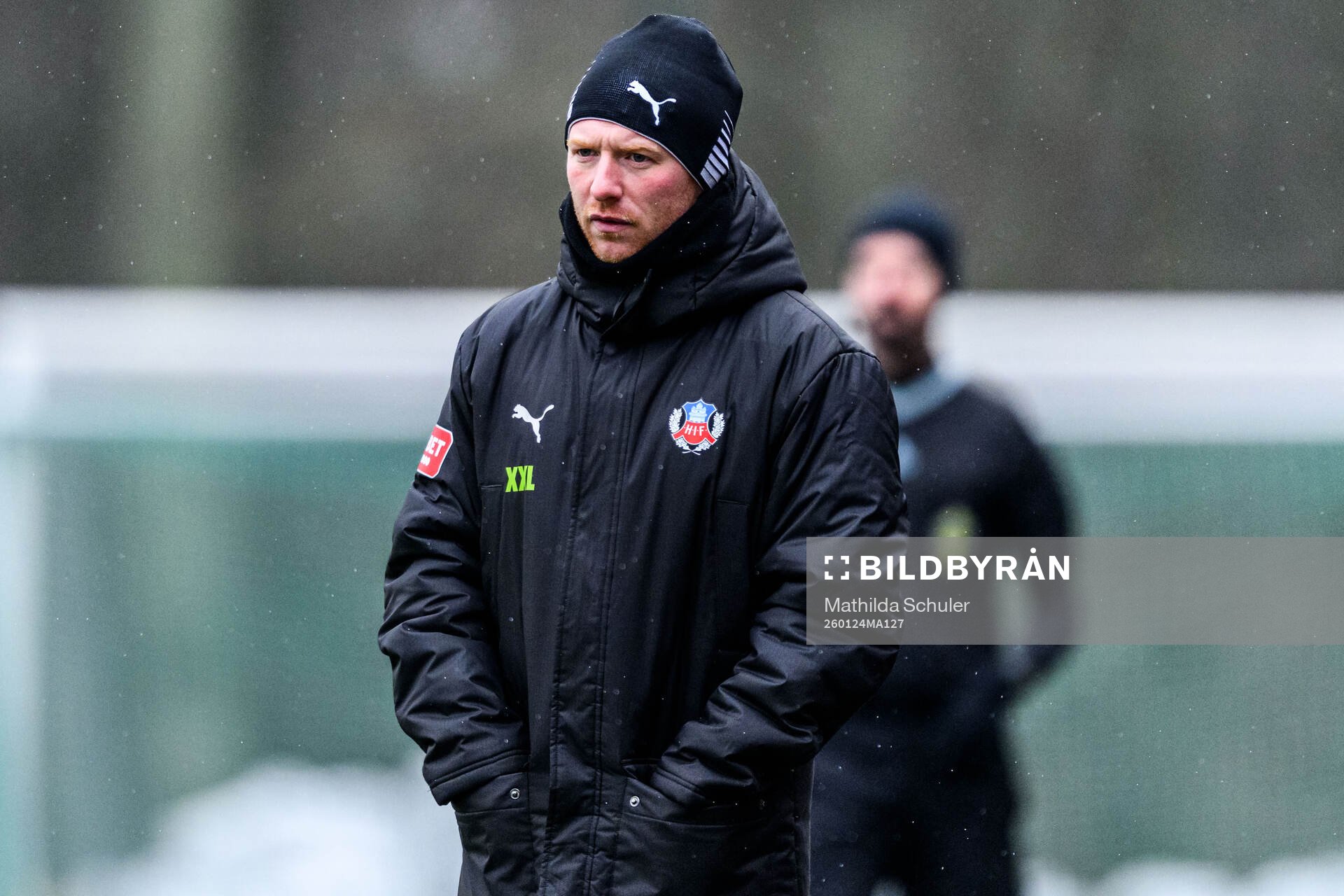 Helsingborgs manager Stevie Grieve