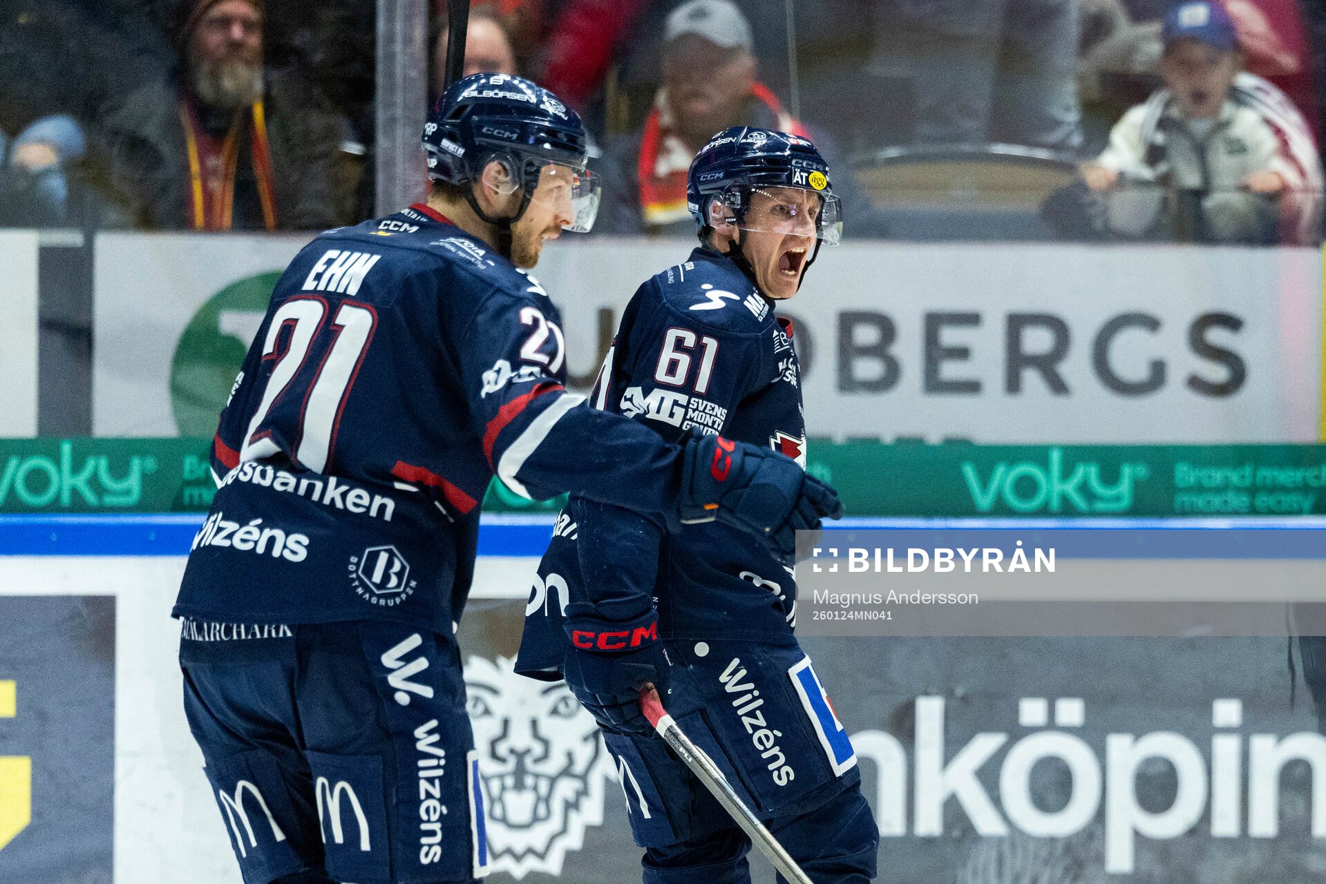 Linköpings Markus Ljungh jublar