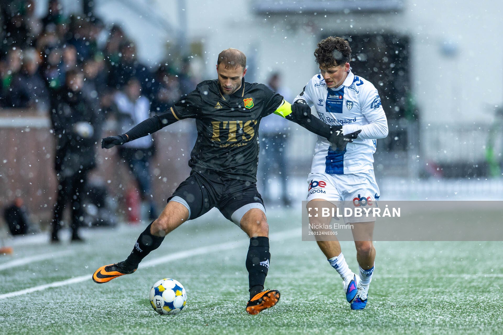GAIS Gustav Lundgren och Sarpsborgs Martin Håheim-Elveseter