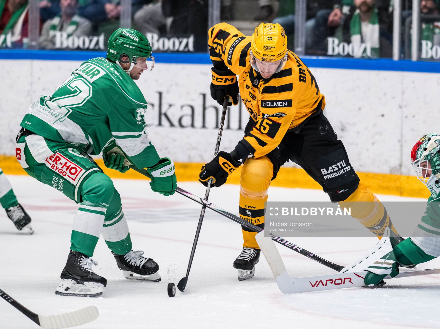 Rögles Daniel Zaar och Skellefteås Lars Bryggman