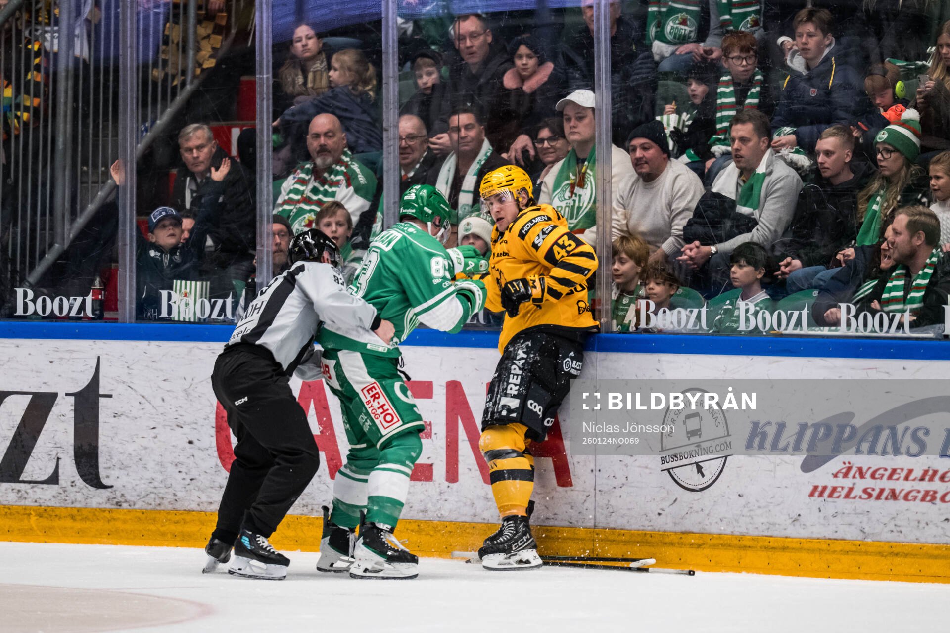 Rögles Karson Kuhlman och Skellefteås Pontus Johansson