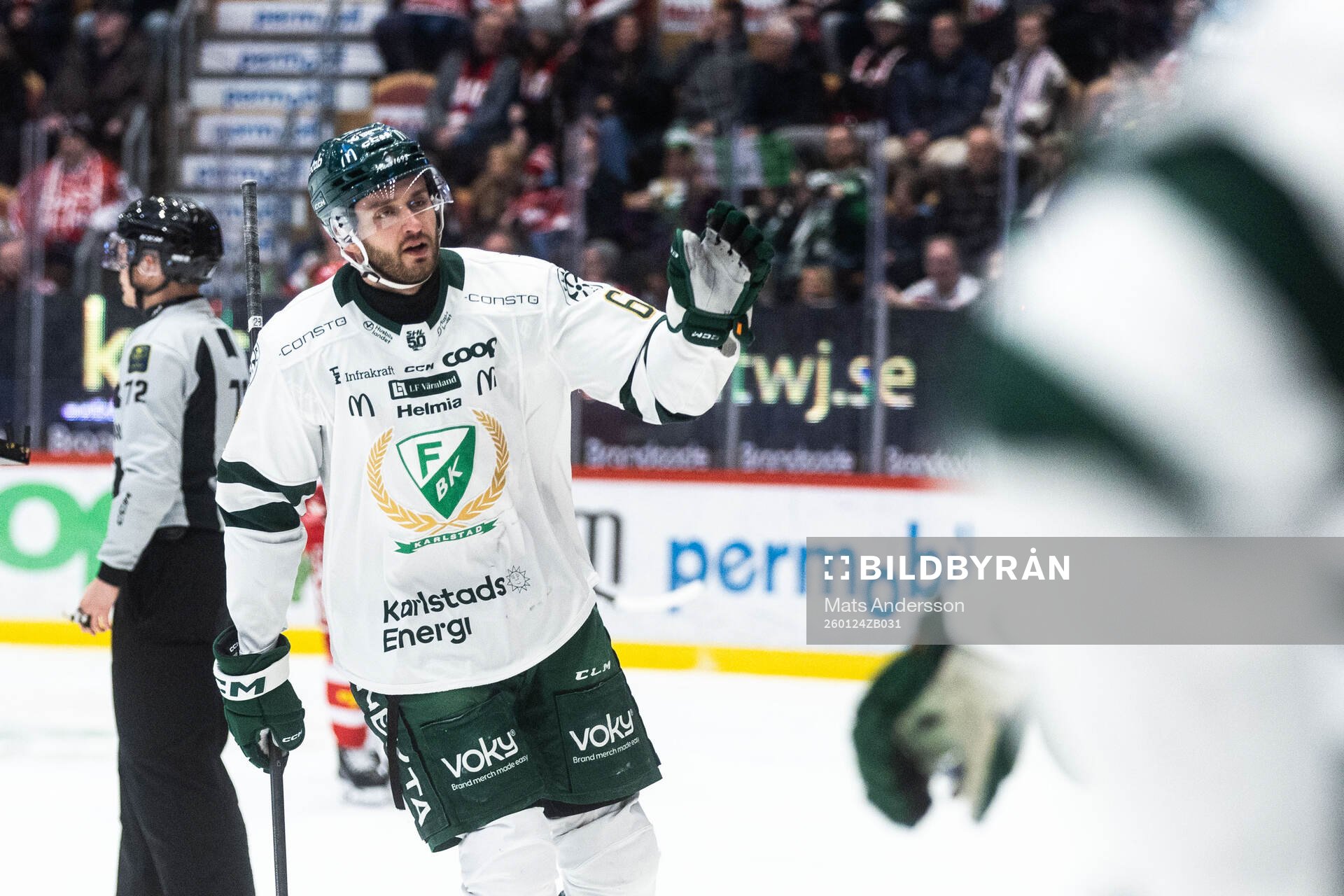 Färjestads Radim Zohorna jublar