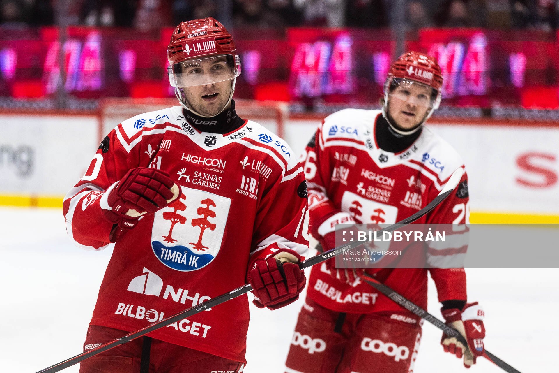 Timrås David Lilja jublar