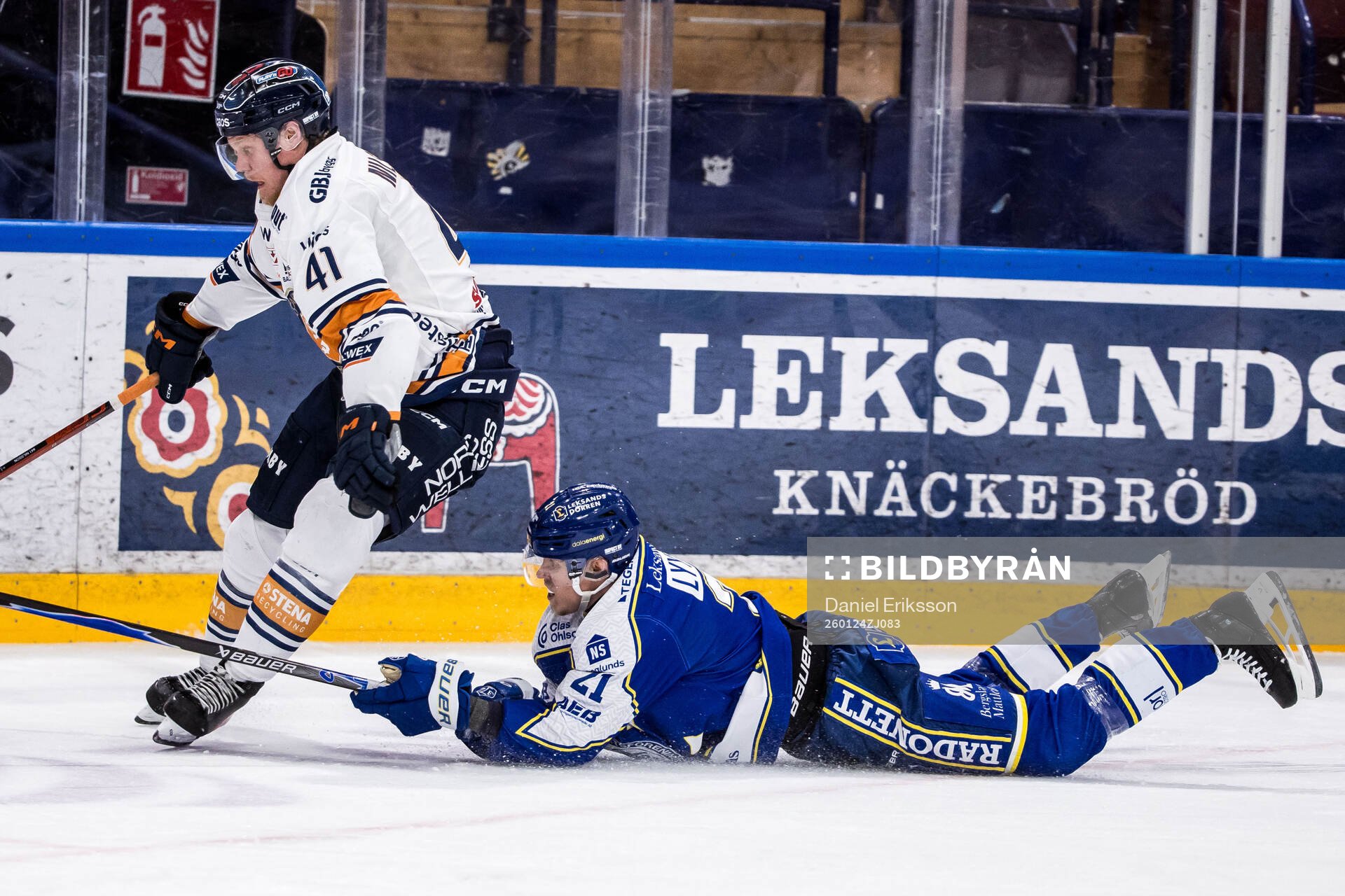 Växjös Ludvig Nilsson och Leksands Joonas Lyytinen