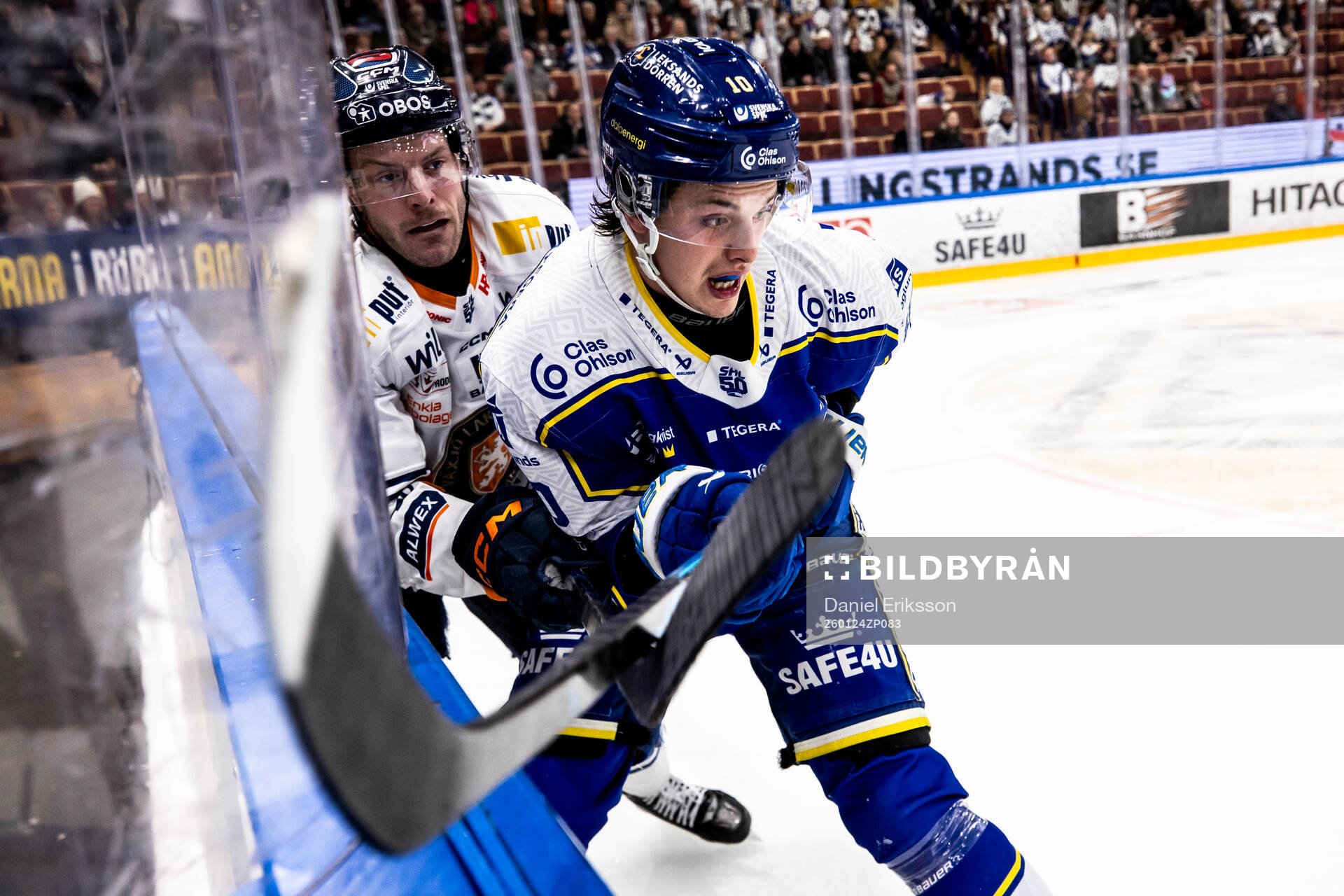 Växjös Brogan Rafferty och Leksands Anton Johansson