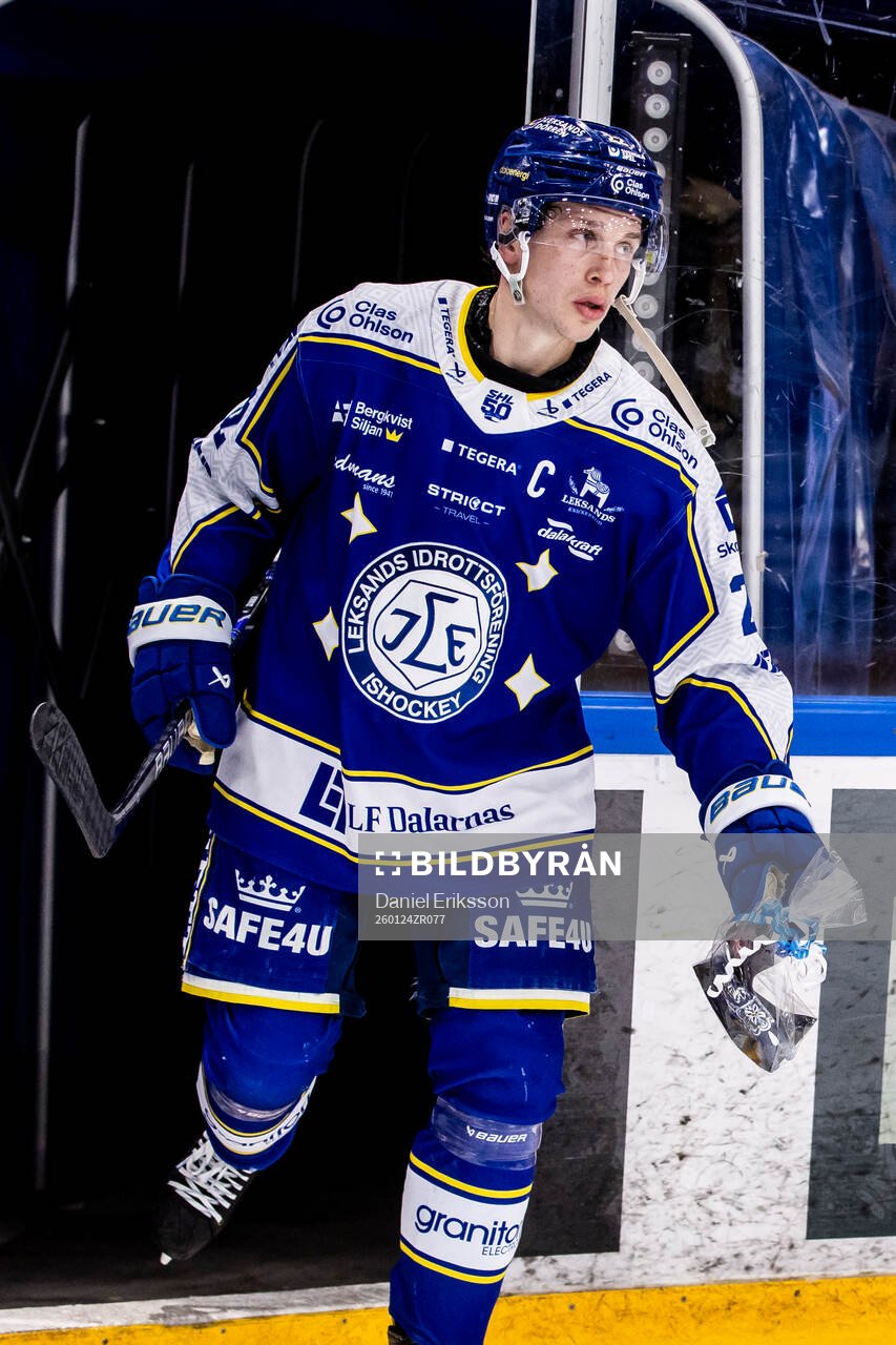 Leksands Lukas Vejdemo utsedd till matchens krigare
