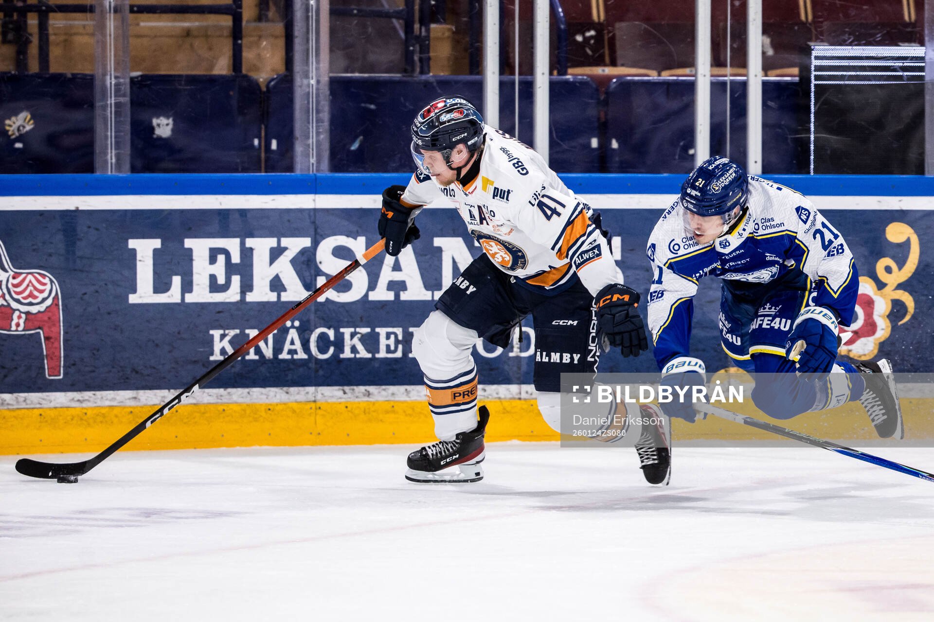 Växjös Ludvig Nilsson och Brian Cooper